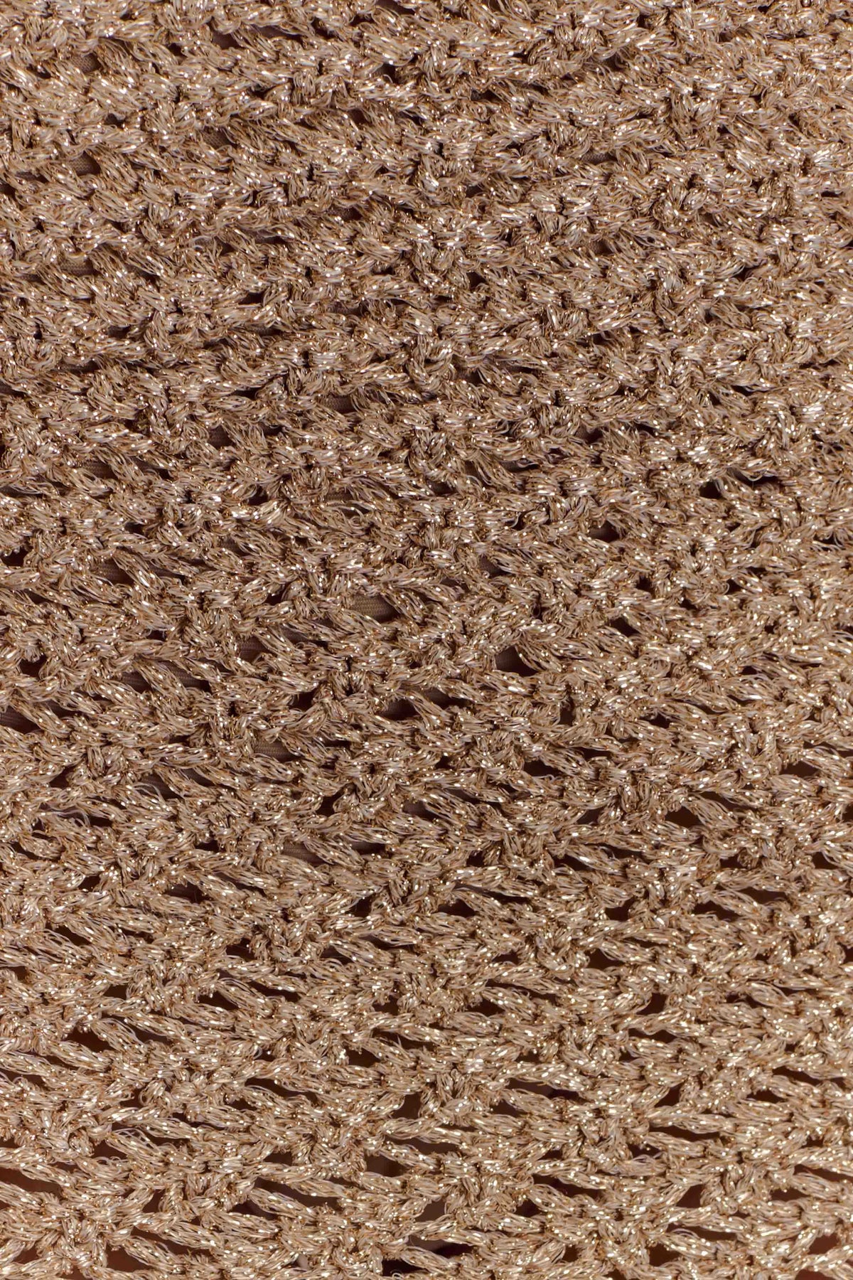 Waverley Metallic Knit Mini Skirt - Gold