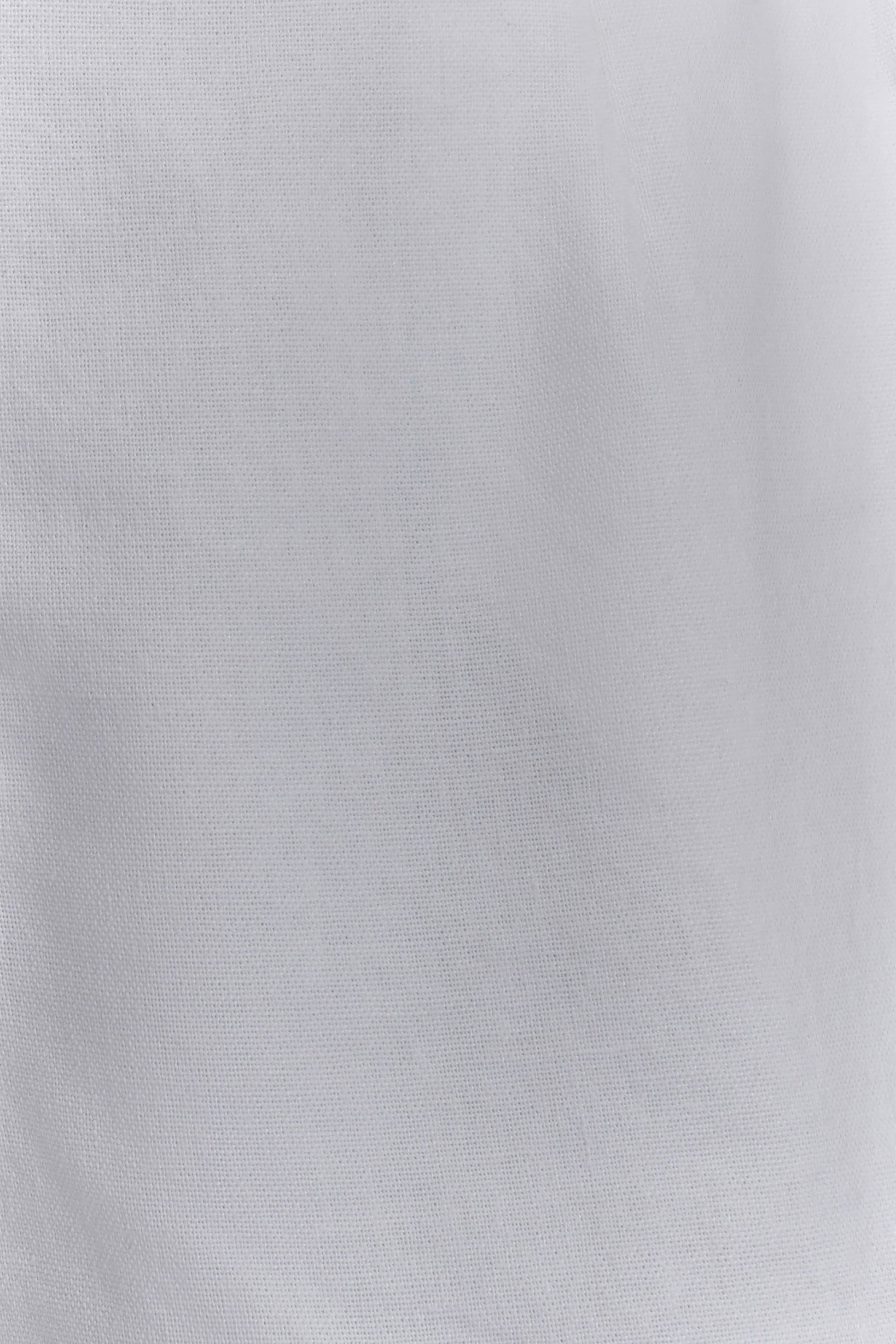 Scout Linen Belted Shorts - White #8