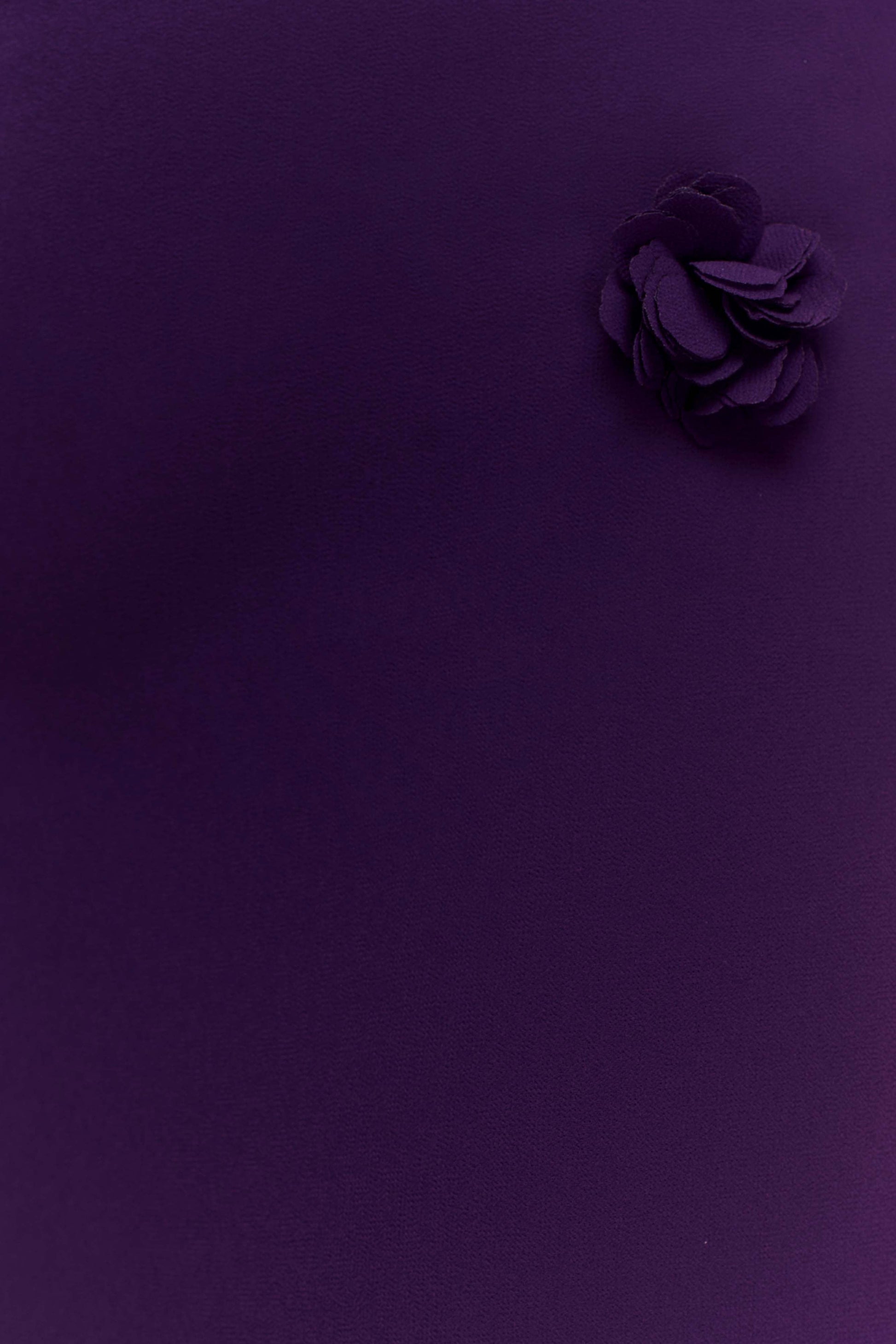 Rosalie Floral Chiffon Maxi Dress - Purple #5