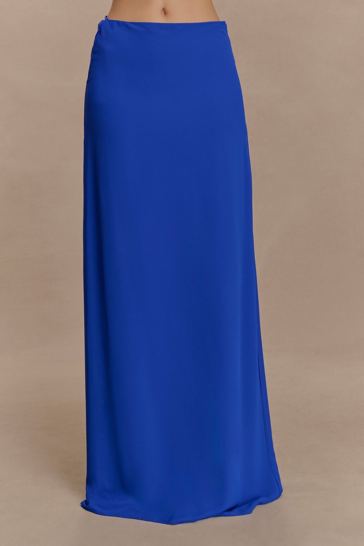 Katalina Chiffon Maxi Skirt - Cobalt Blue #2