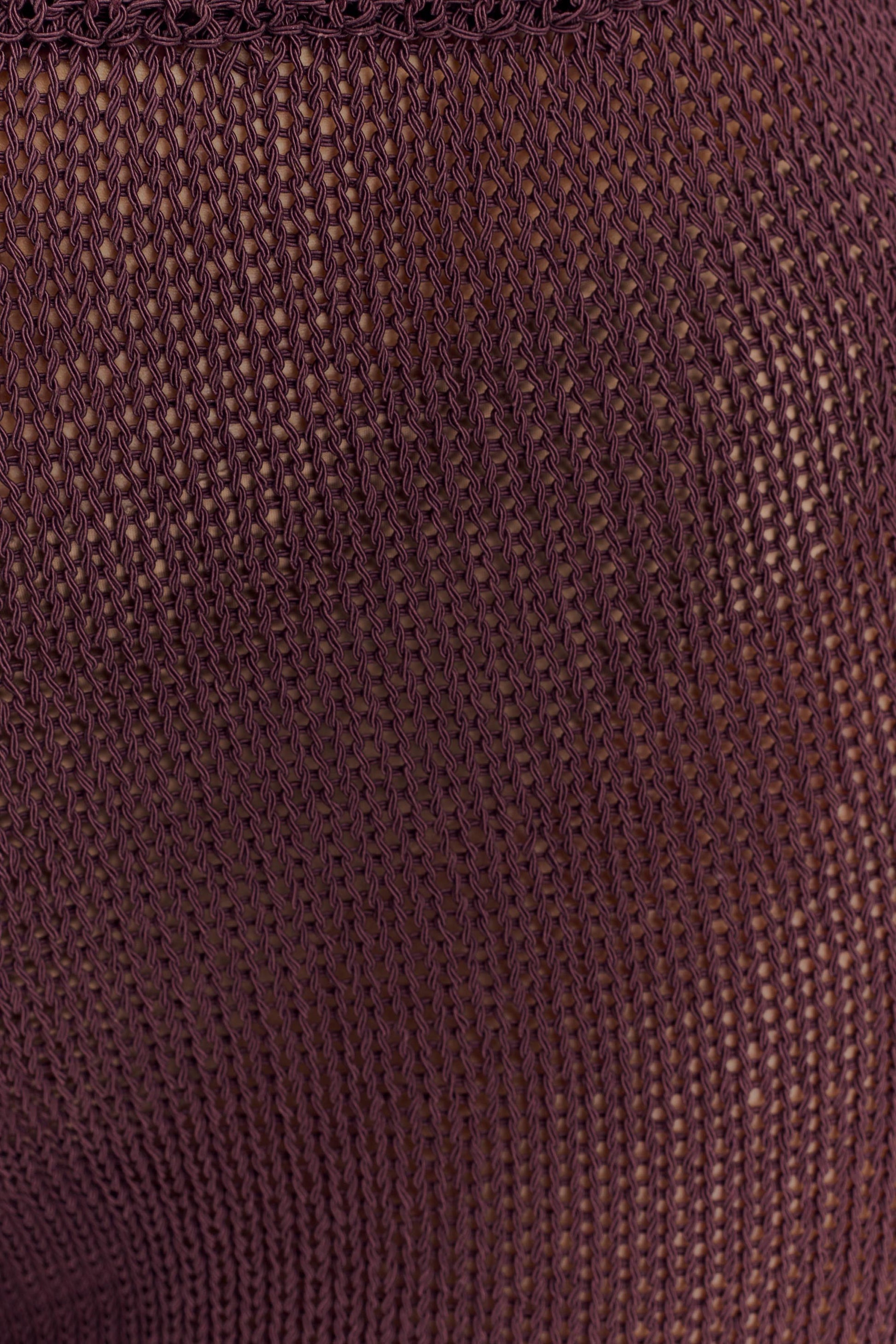 Malani Knit Top With Hardware - Chocolate #5