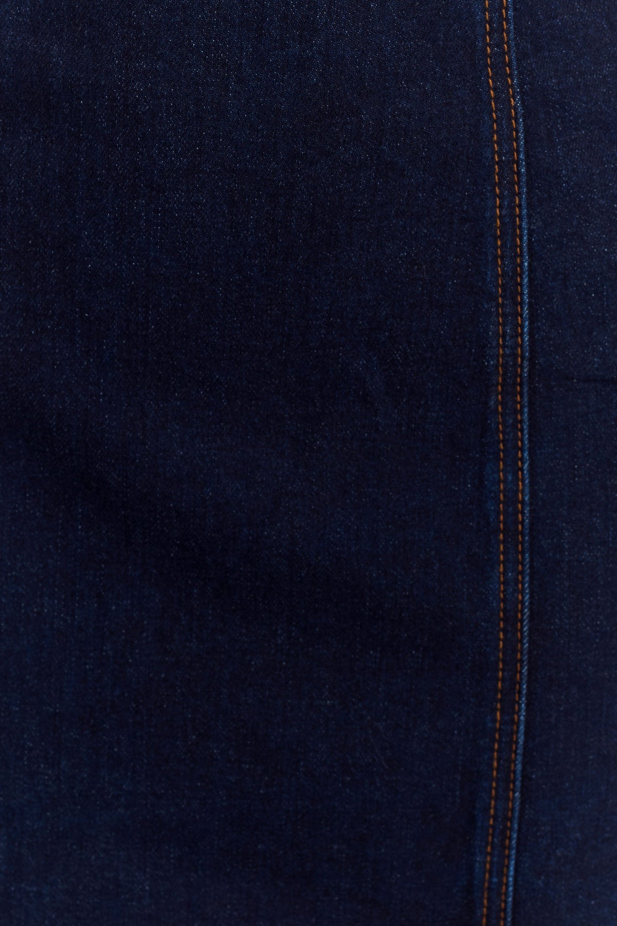 Raesha Frill Denim Mini Dress - Indigo Blue #7