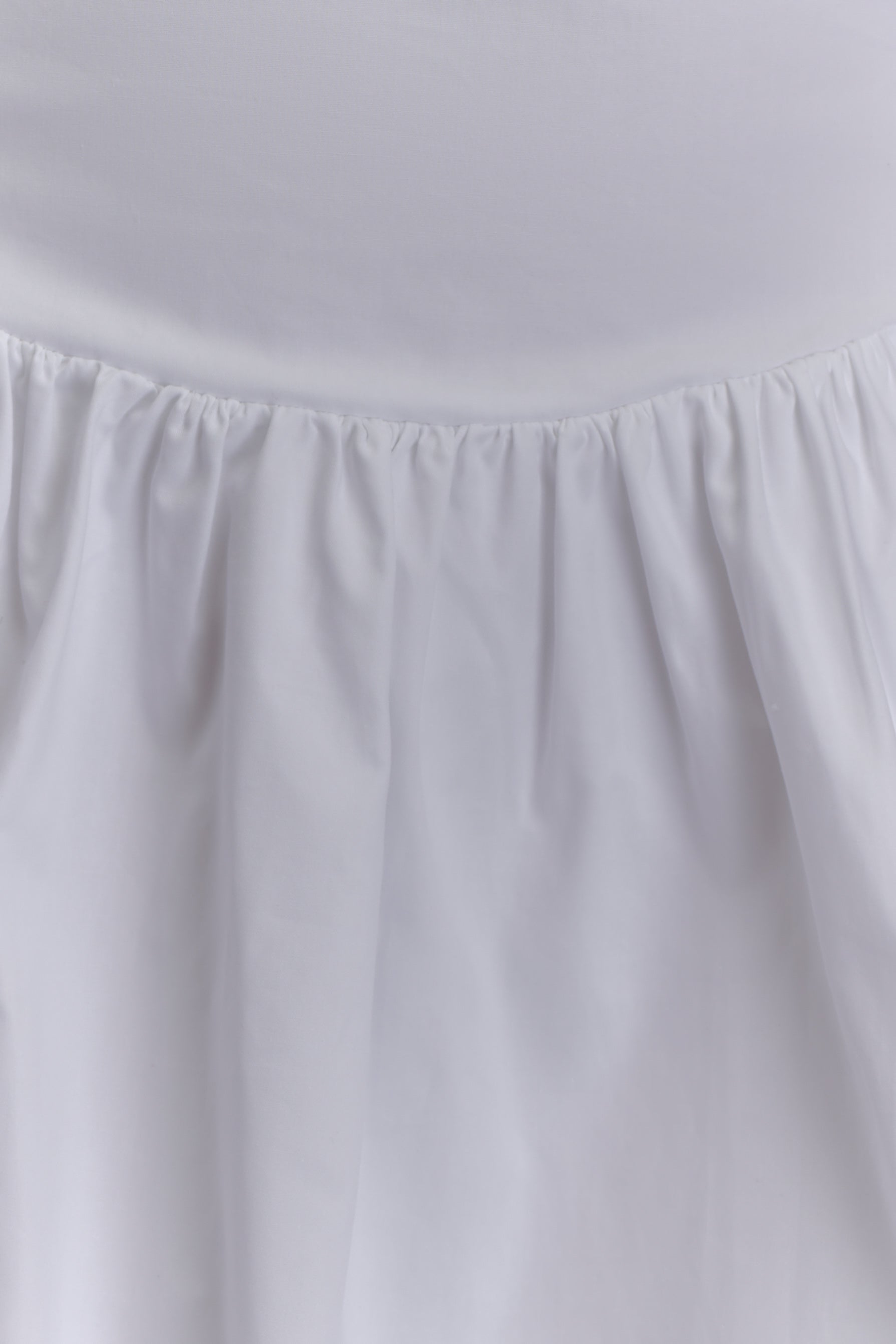 Janis Cotton Frill Mini Dress - White #5