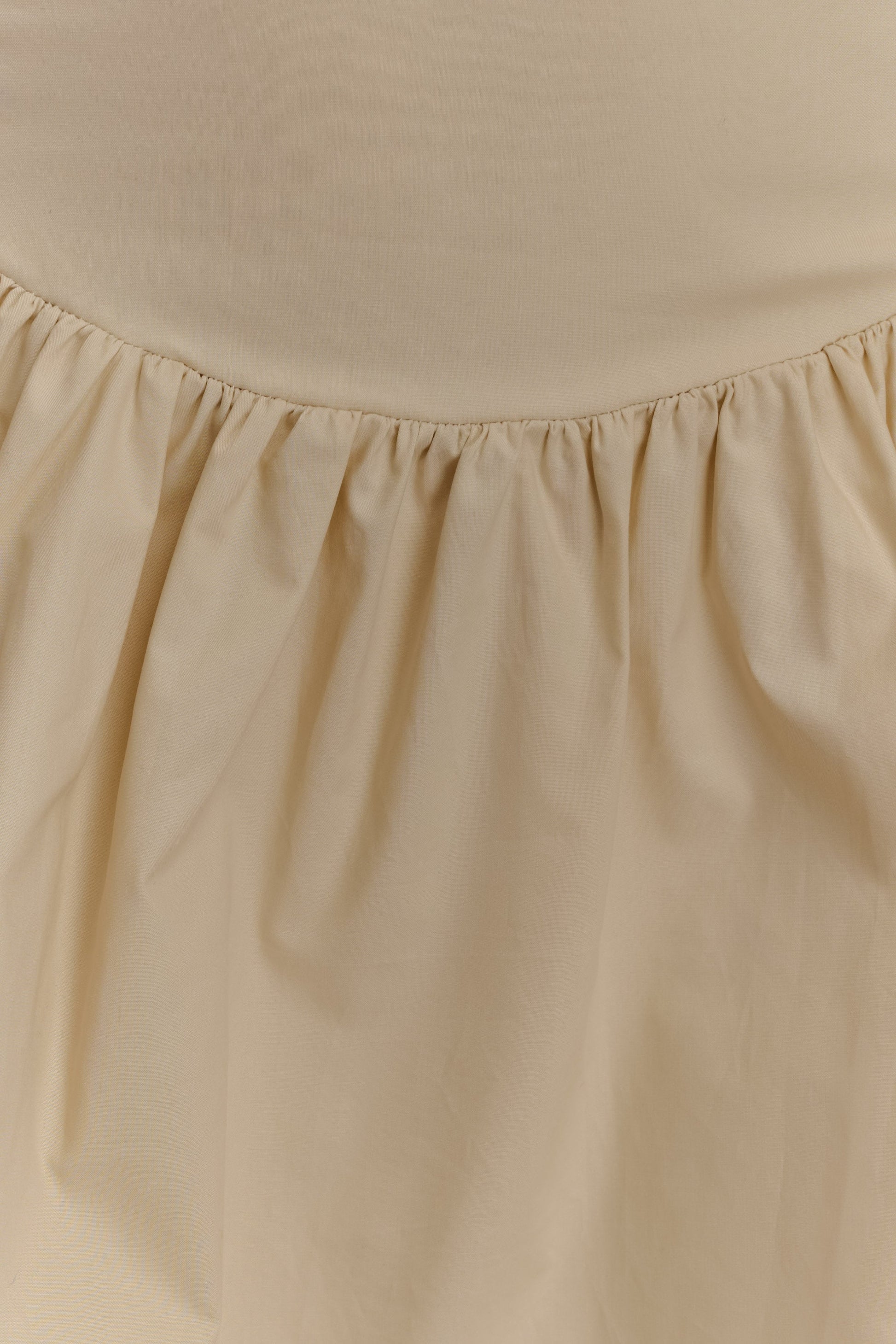 Janis Cotton Frill Mini Dress - Nude #7