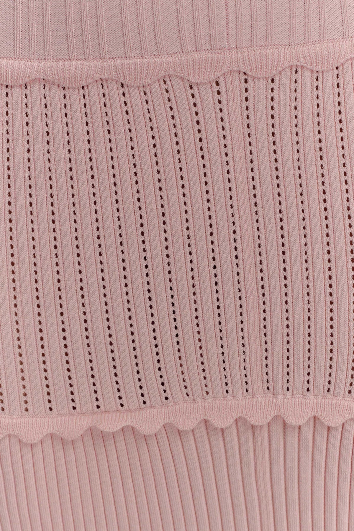 Finley Pointelle Knit Maxi Dress - Baby Pink #6