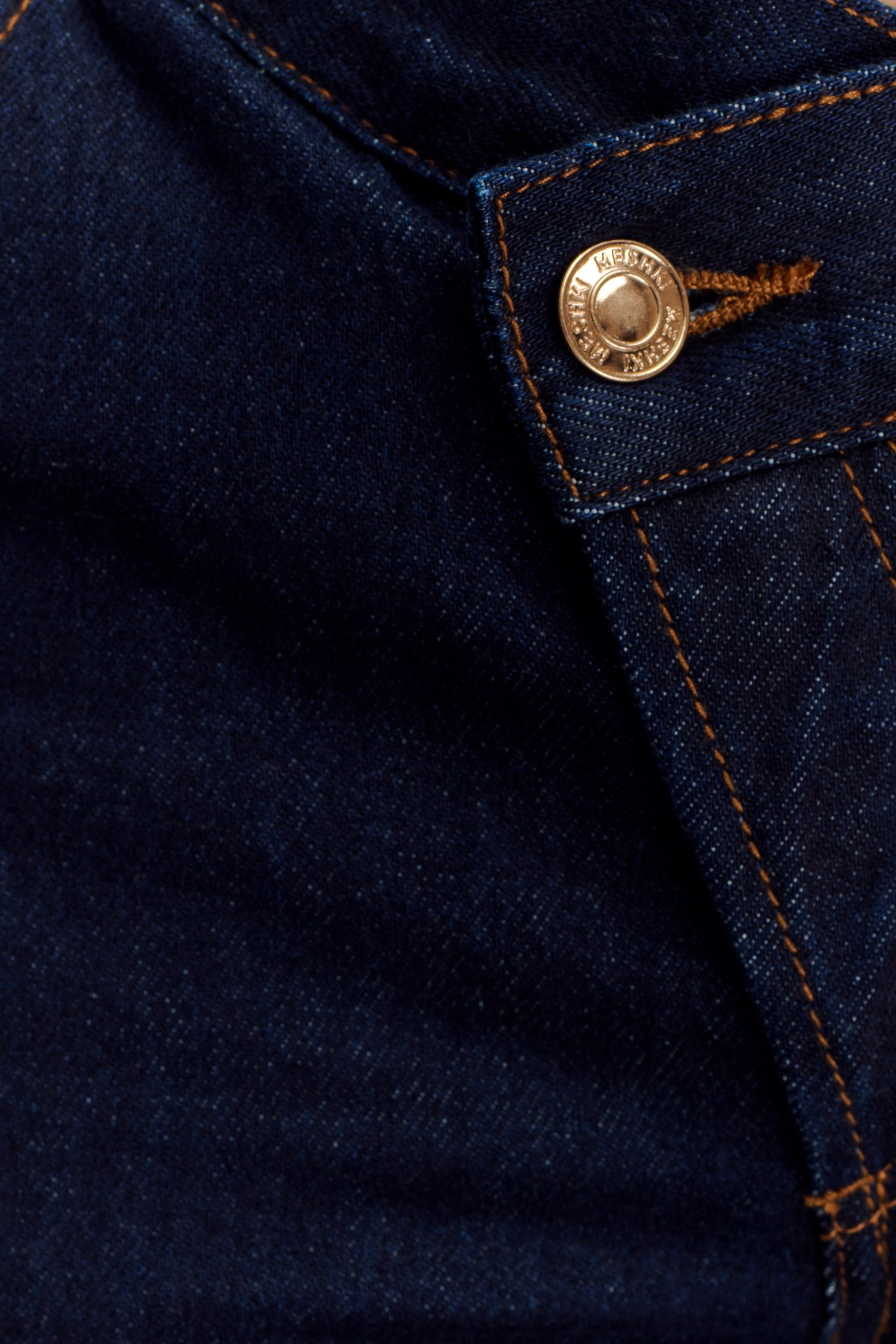 Remington V Front Straight Leg Jeans - Indigo Blue #7