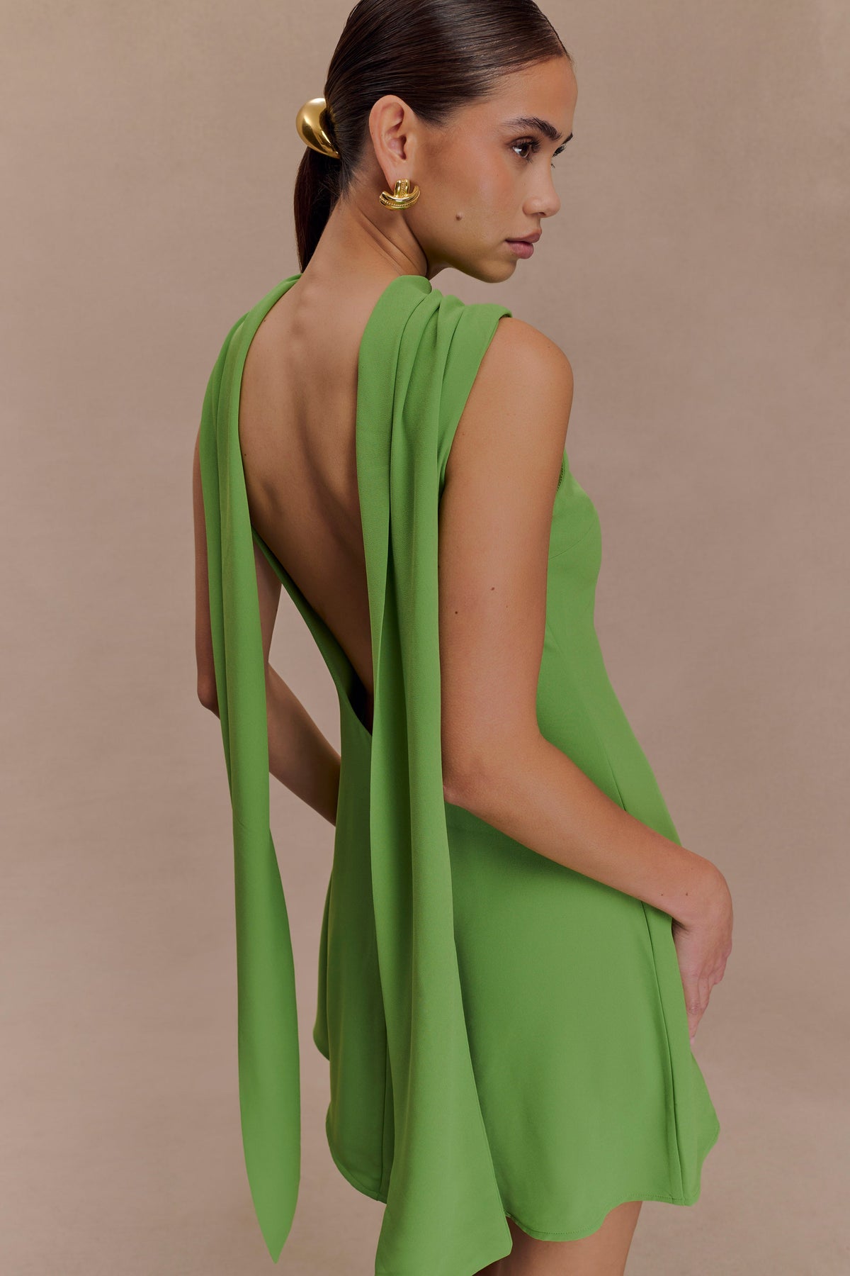 green mini dress uk Wynter Scarf Draped - responsible viscose fibers derived Size:10 (Preschool) LotFancy Tattoo Aftercare Bandage, features:Back Details