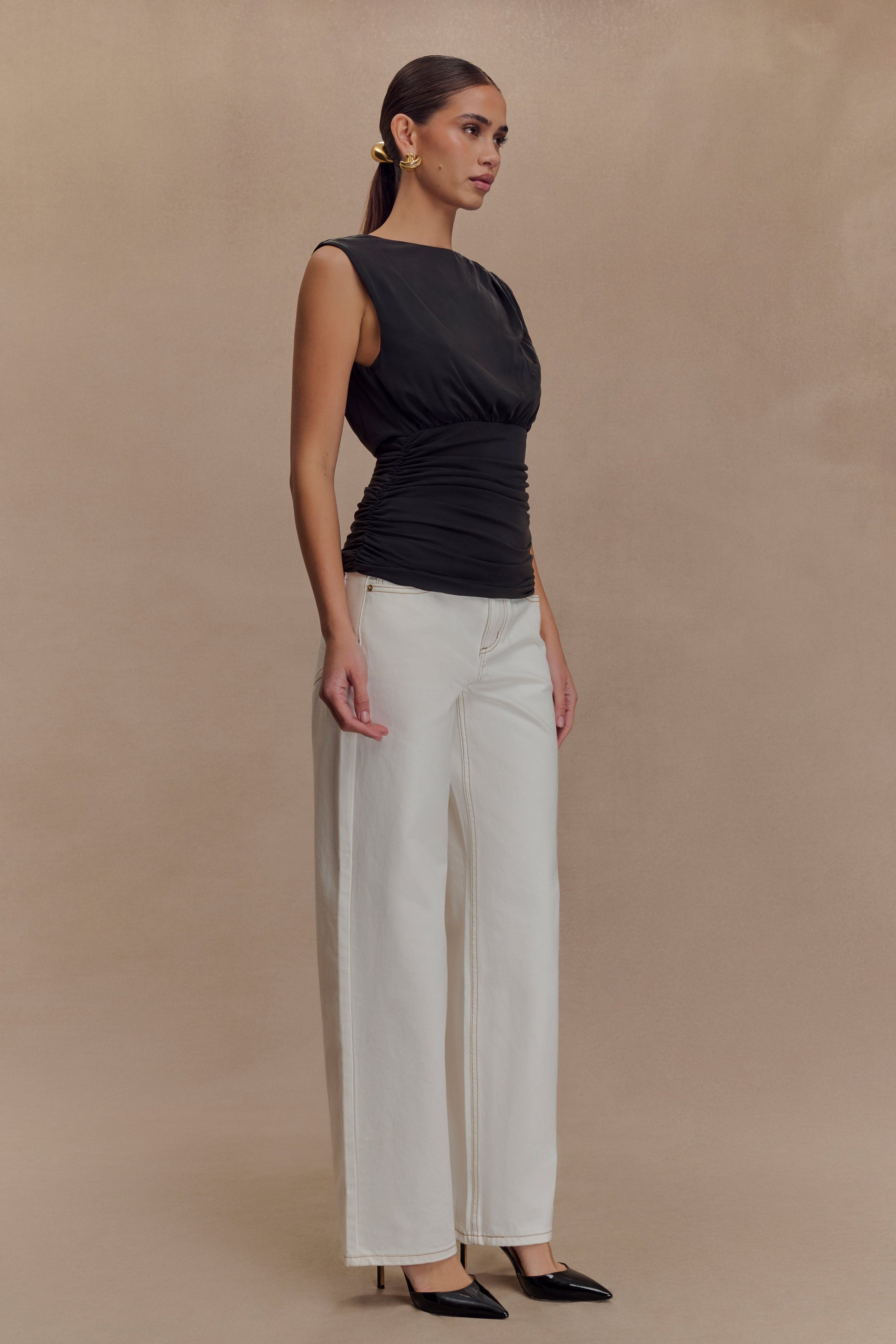 Anthony Short Sleeve Top - Black #4