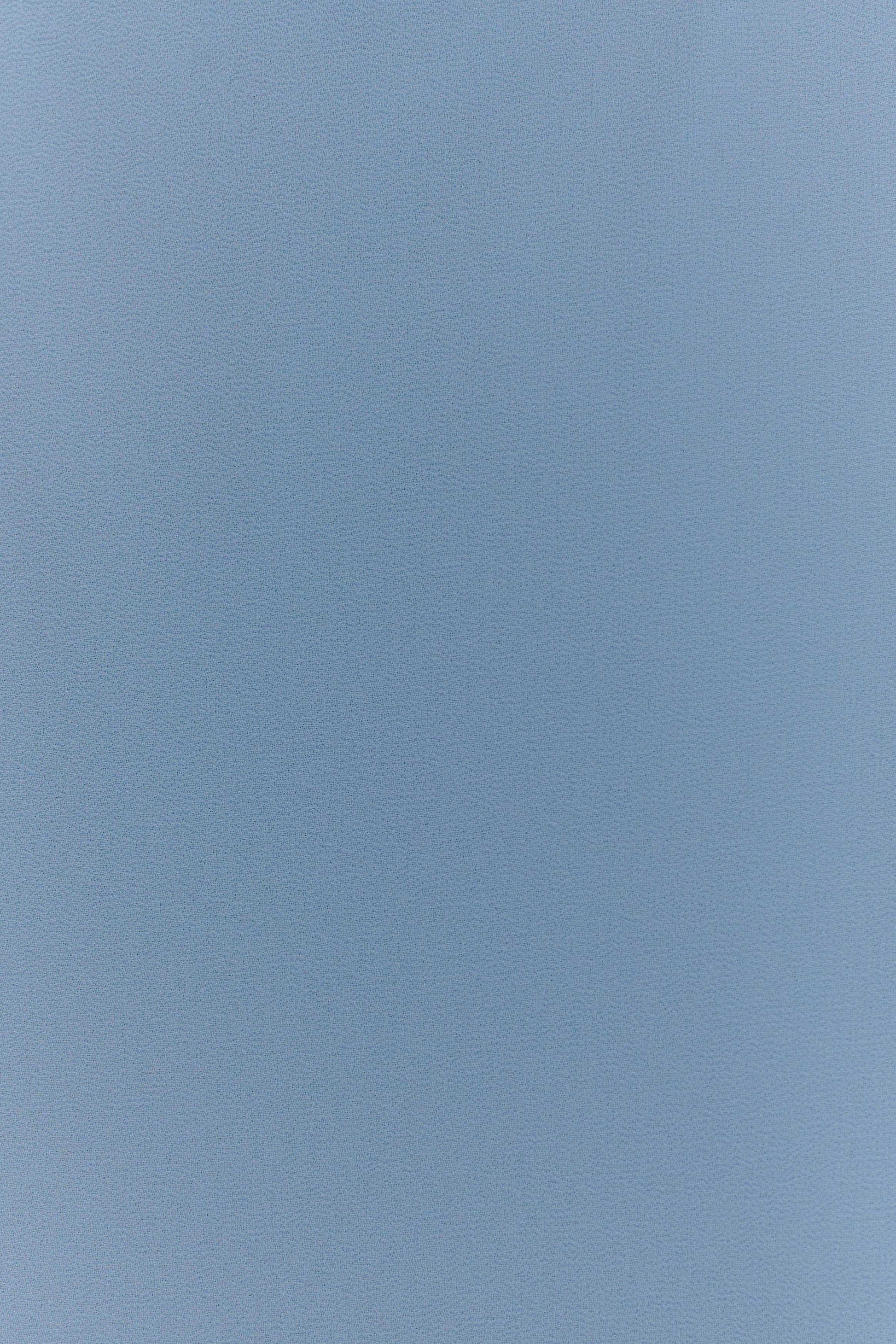 Wynter Scarf Draped Mini Dress - Sky Blue #4