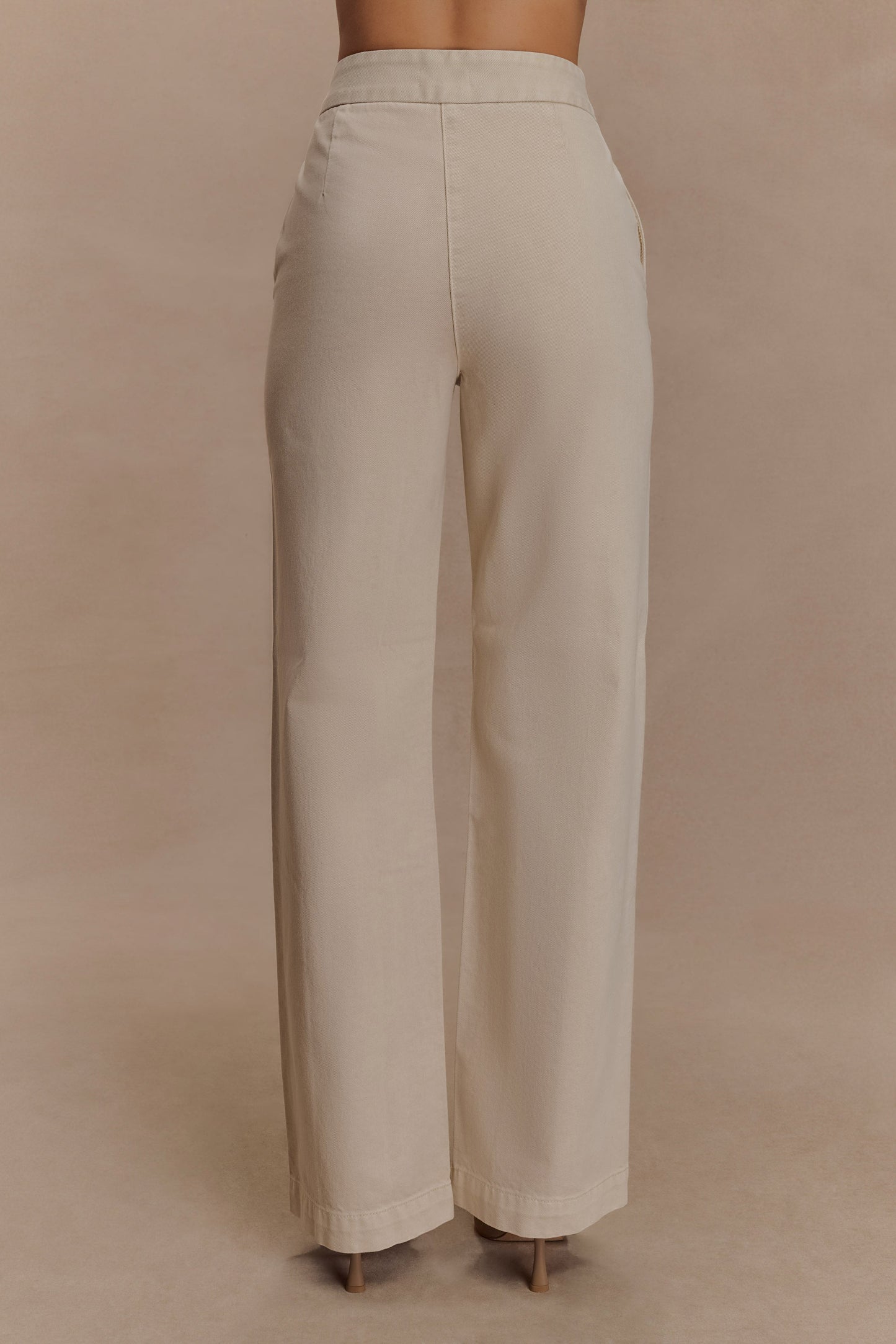 Rayne Wide Leg Denim Jeans - Stone Wash