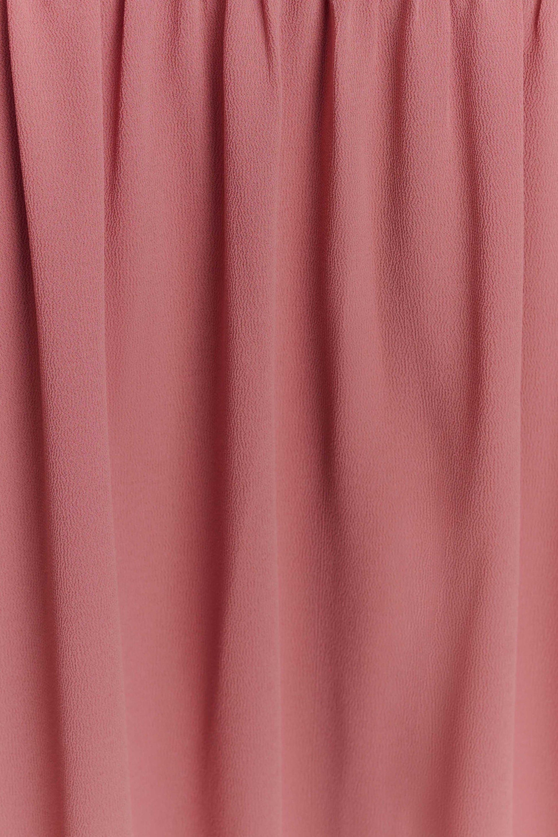 Georgina Chiffon Midi Dress - Burnt Rose #12