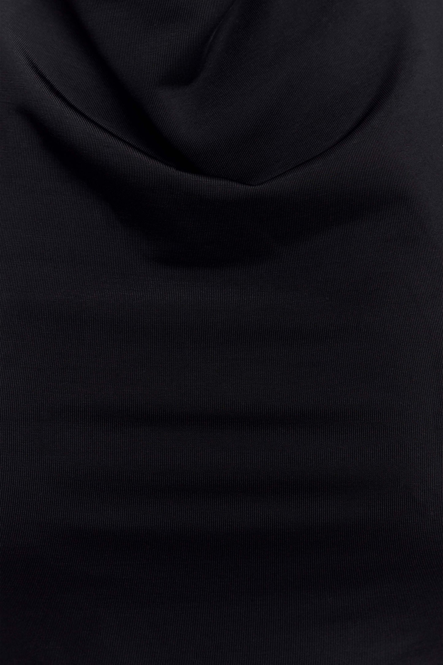 Calandra Slinky Halter Top With Hardware - Black