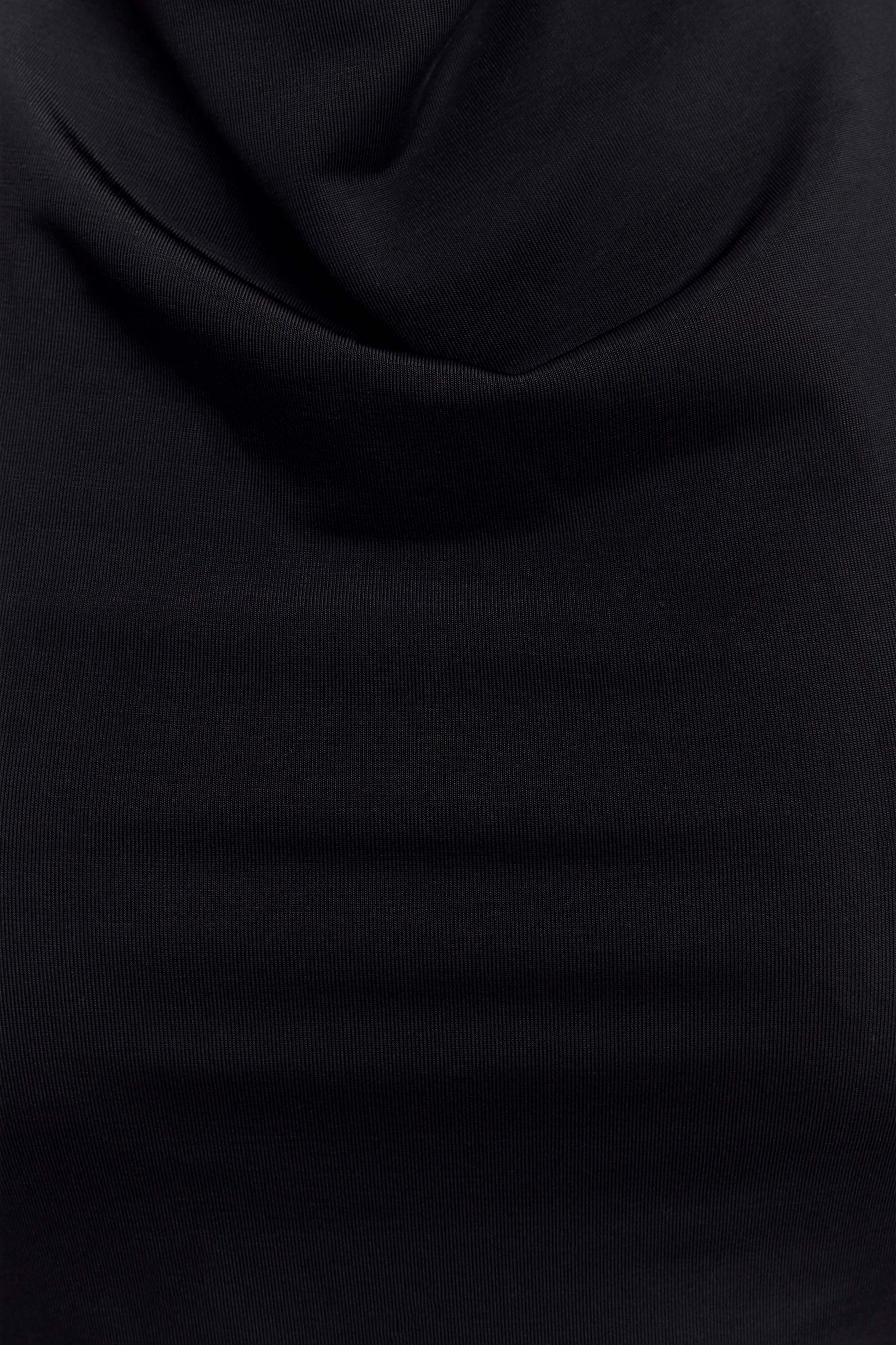 Calandra Slinky Halter Top With Hardware - Black #8