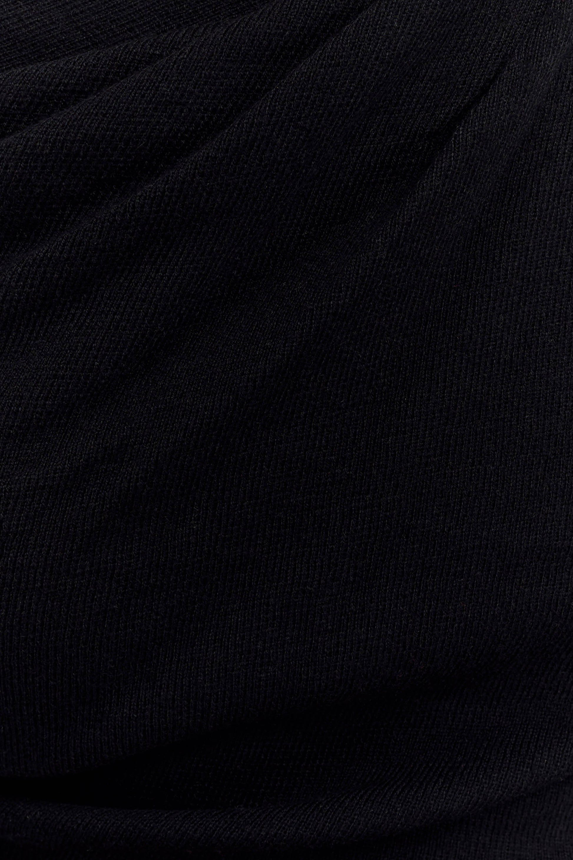 Culver Draped Twist Knit Top - Black #5