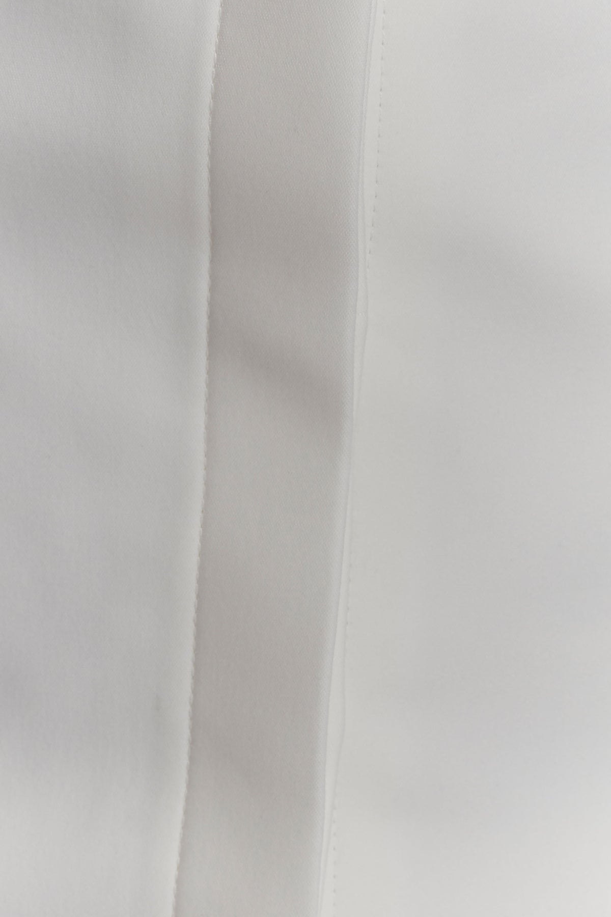 Carina Peplum Cotton Shirt Dress - White #5
