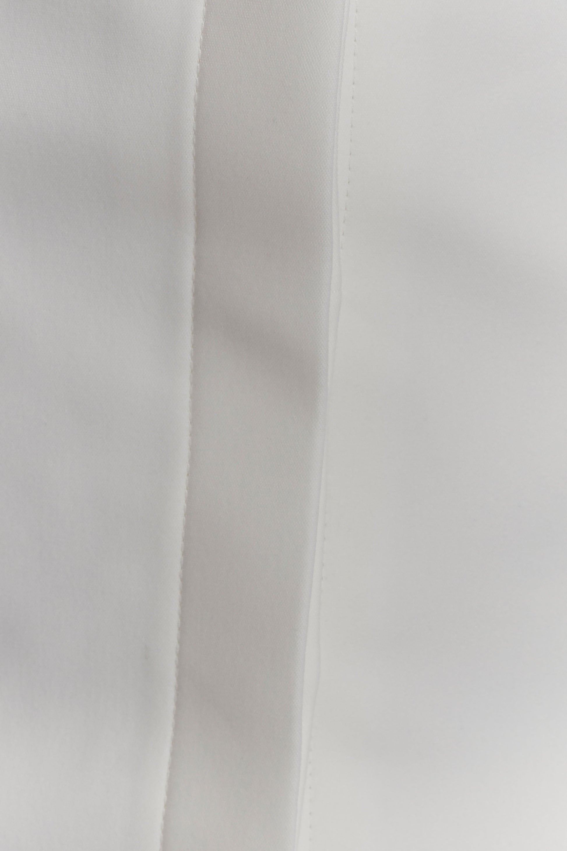 Carina Peplum Cotton Shirt Dress - White #5