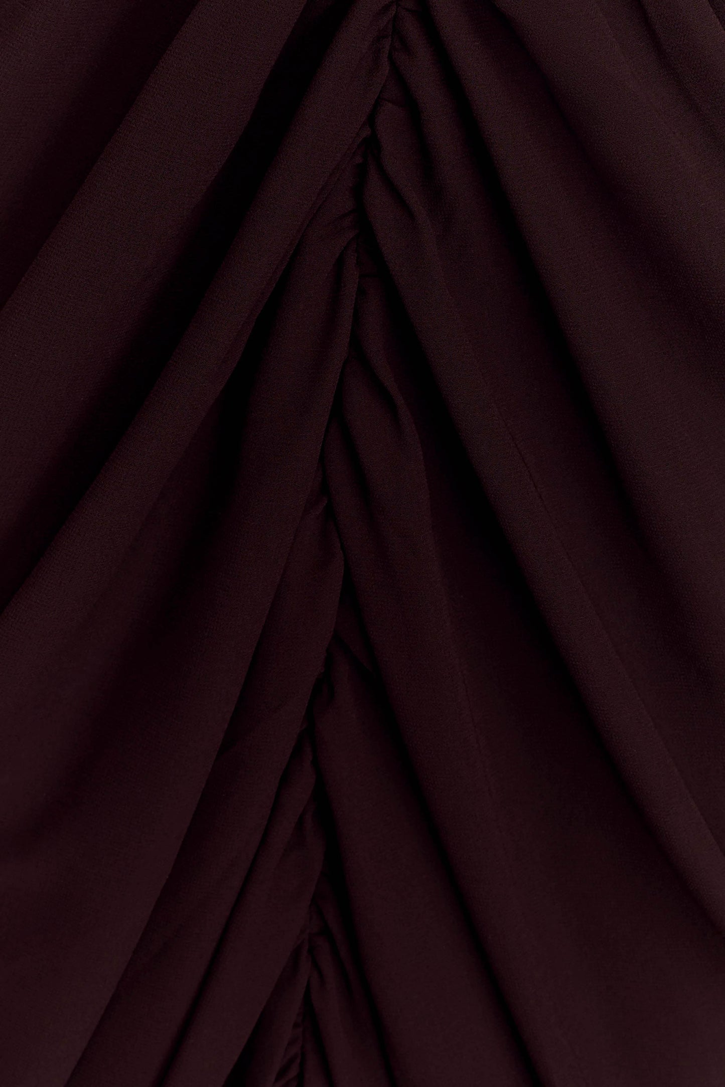 Alex Chiffon Maxi Dress - Cacao Brown