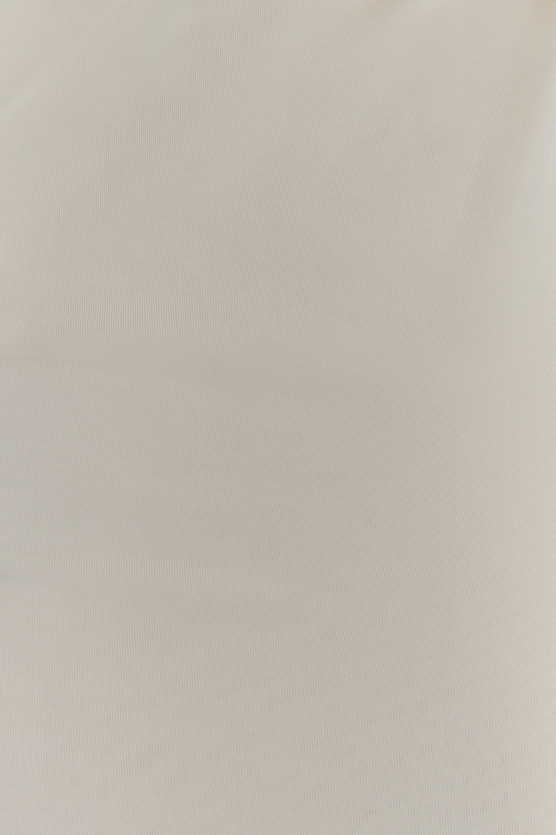 Elsie Shoulder Pad Bodysuit - Ivory #5