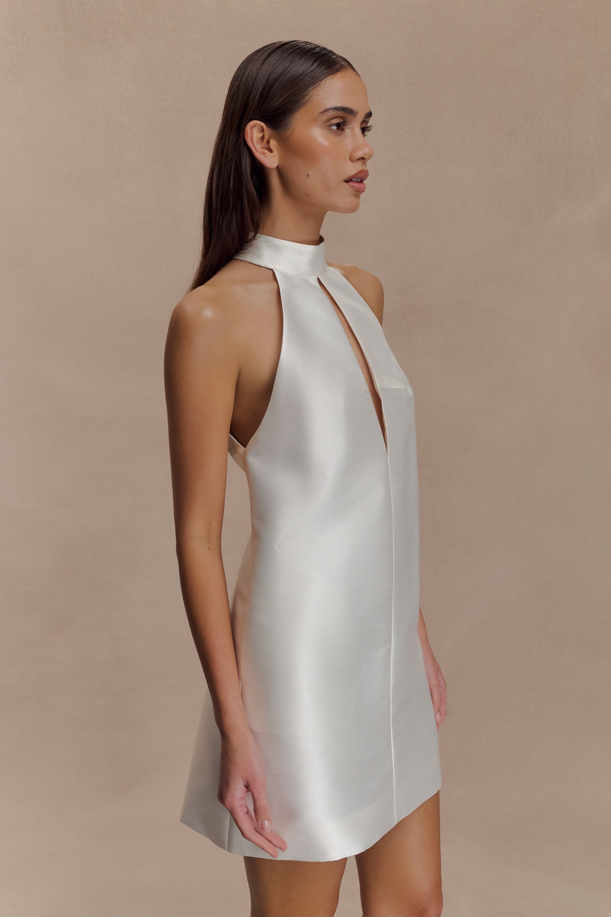 Sophie Mini Dress - White #5