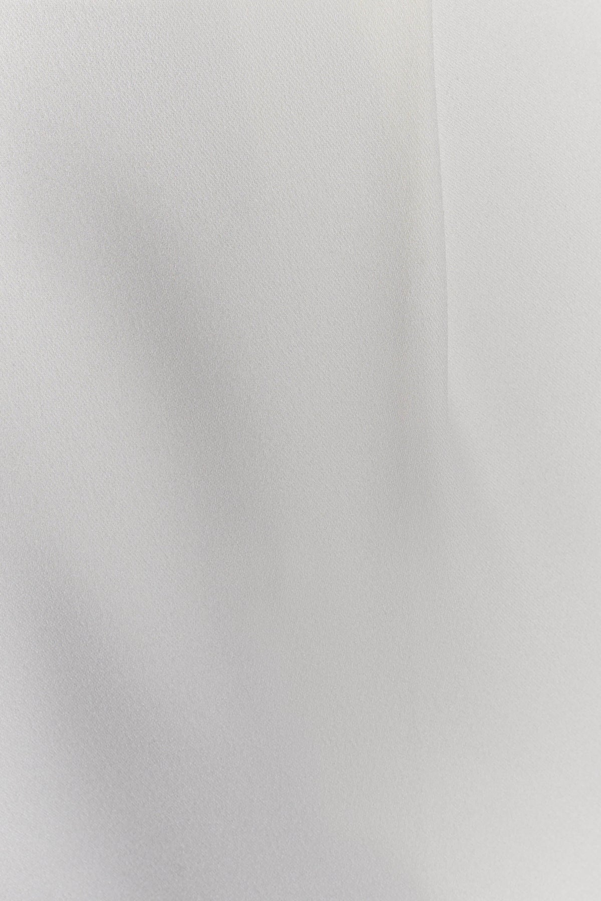 Fatima Satin Straight Leg Pant - White #4