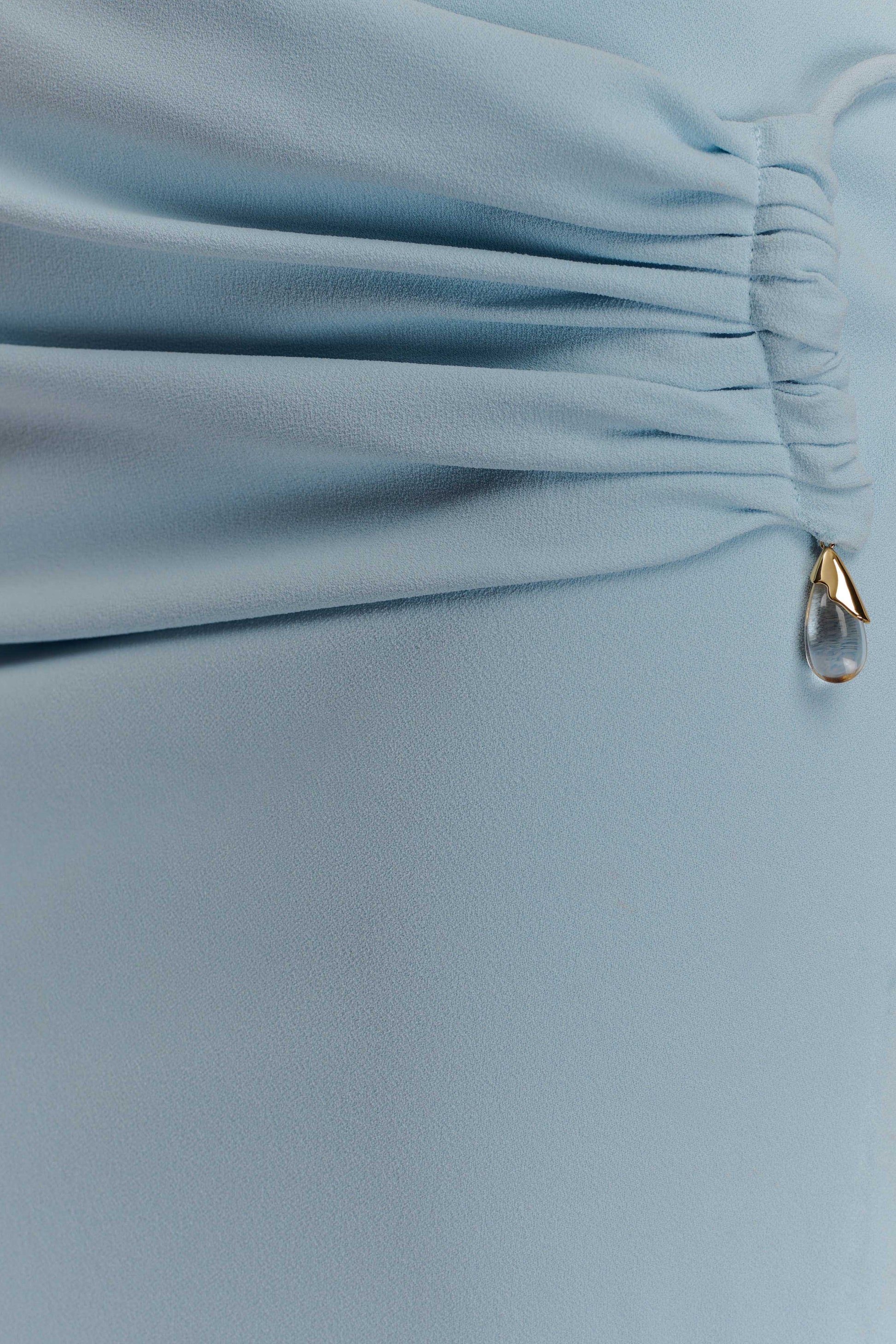 Lalia Teardrop Maxi Dress - Powder Blue #11