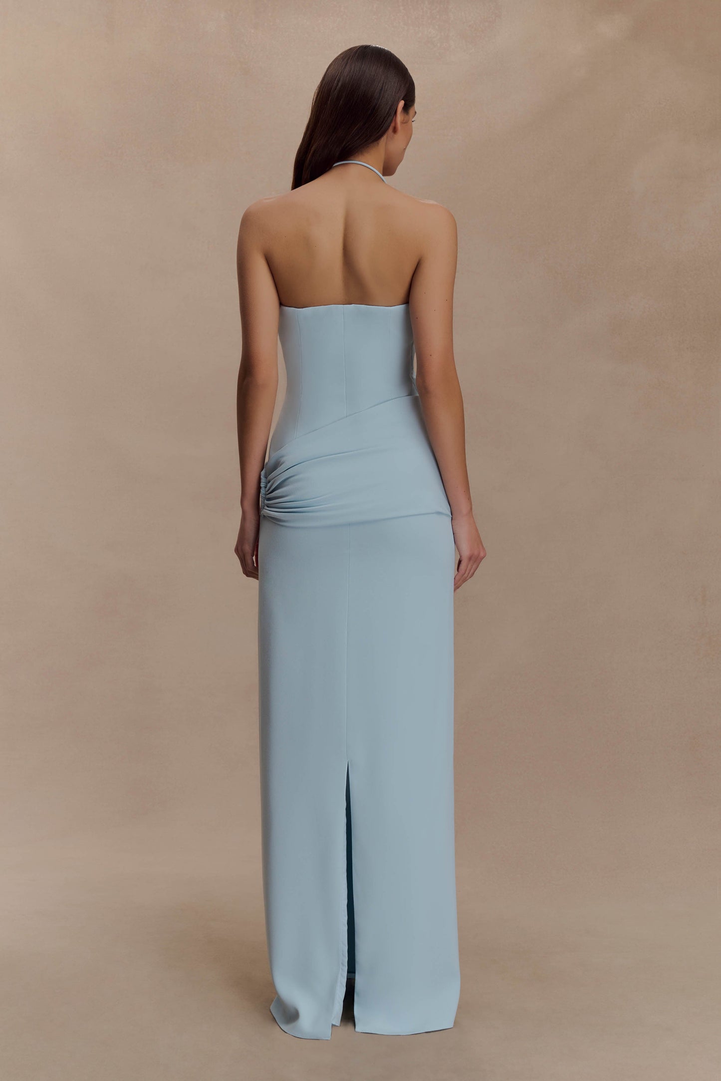 Lalia Teardrop Maxi Dress - Powder Blue