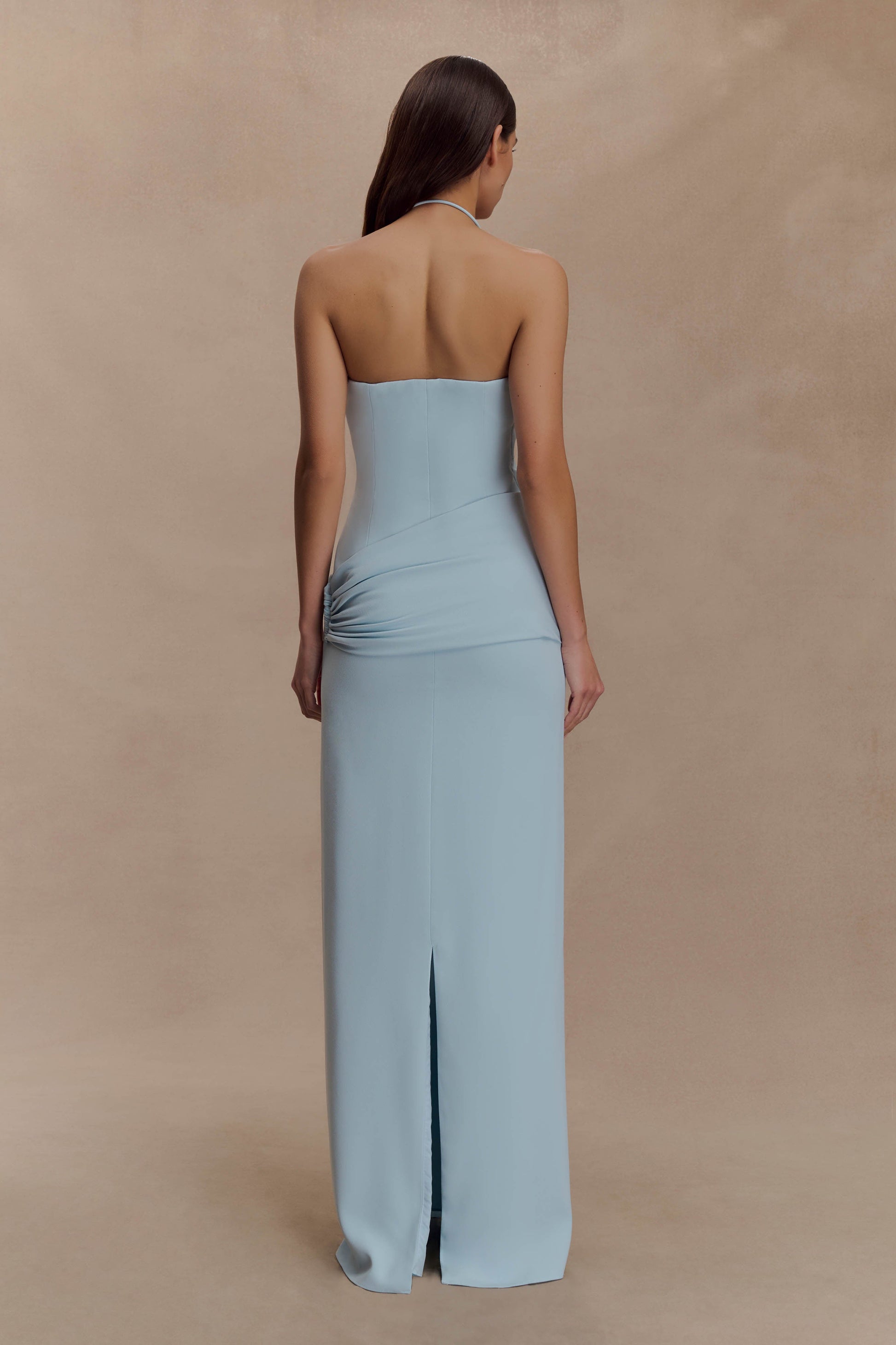 Lalia Teardrop Maxi Dress - Powder Blue #5