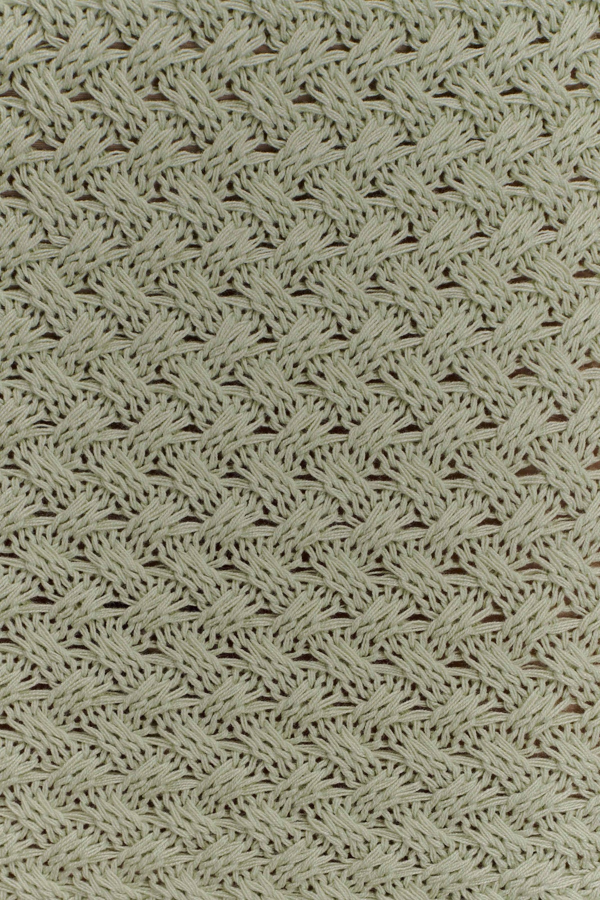 Terrymae Crochet Mini Skirt - Pastel Green #7