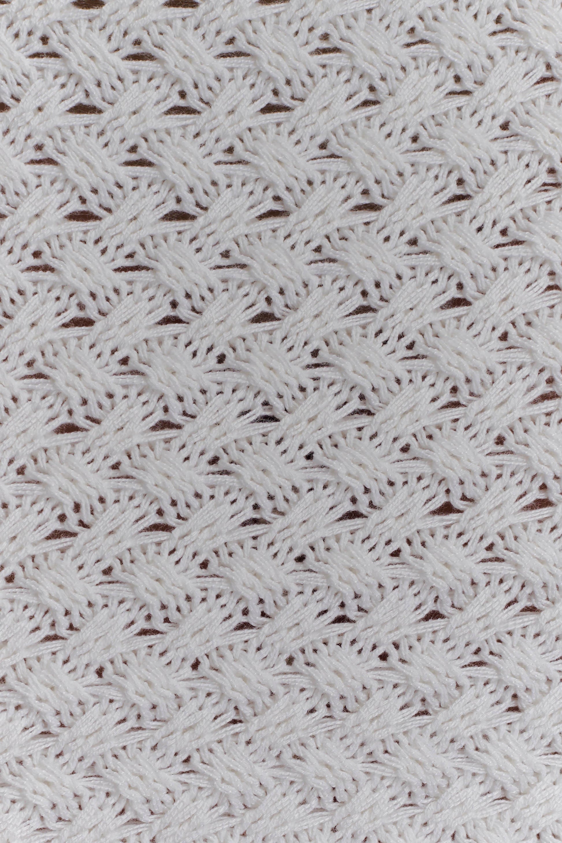 Terrymae Crochet Mini Skirt - White #5