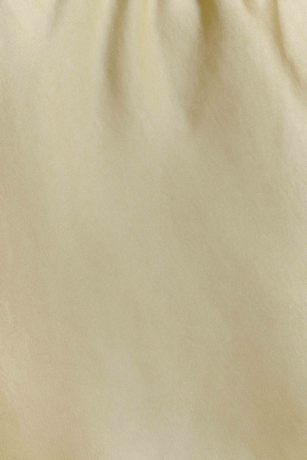 Bella Satin Halter Maxi Dress - Lemon #11