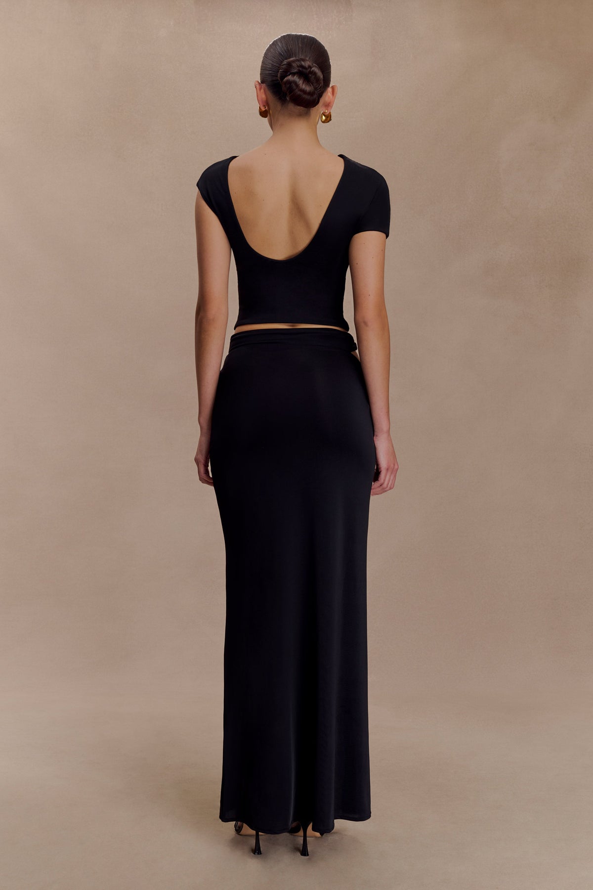 Haven Slinky Twist Top - Black #6