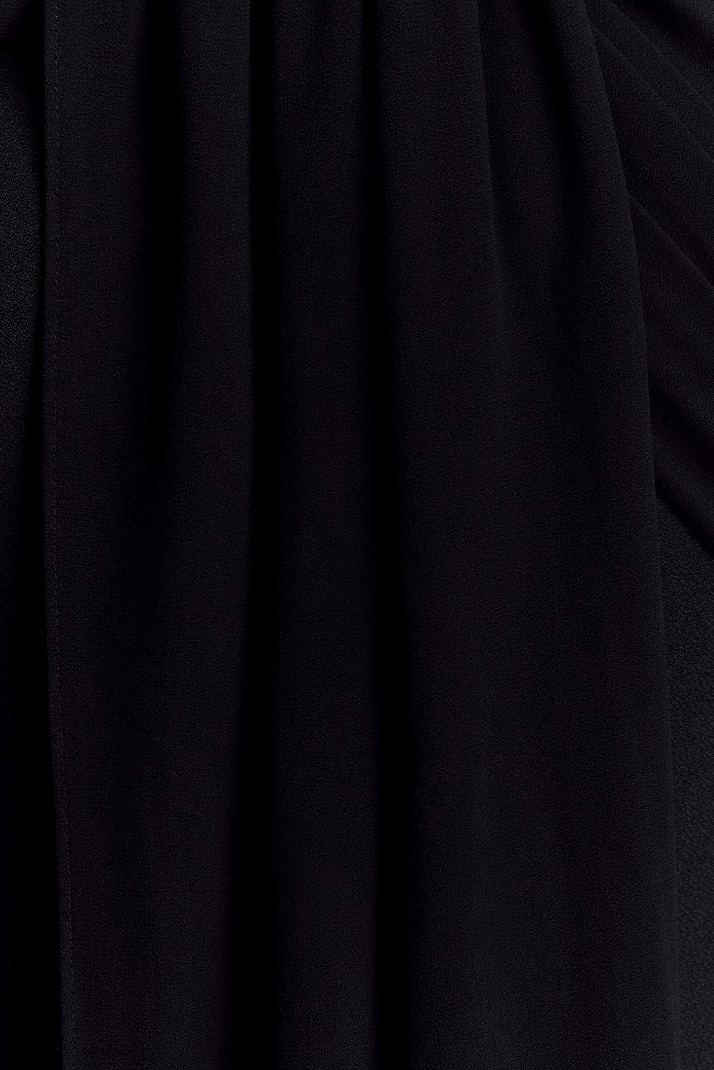 Philippa Knotted Crepe Maxi Dress - Black