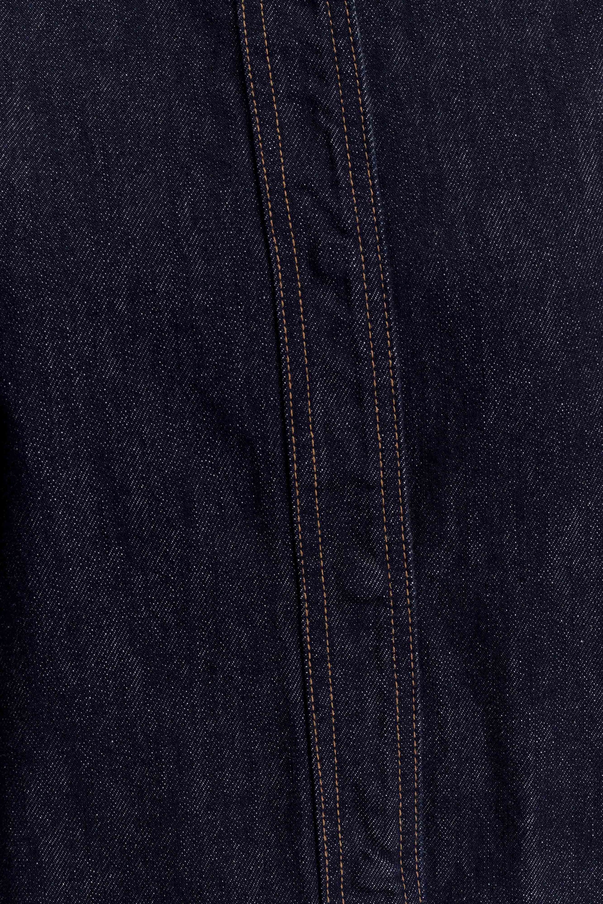 Lioda Oversized Denim Shirt - Washed Indigo Blue #8