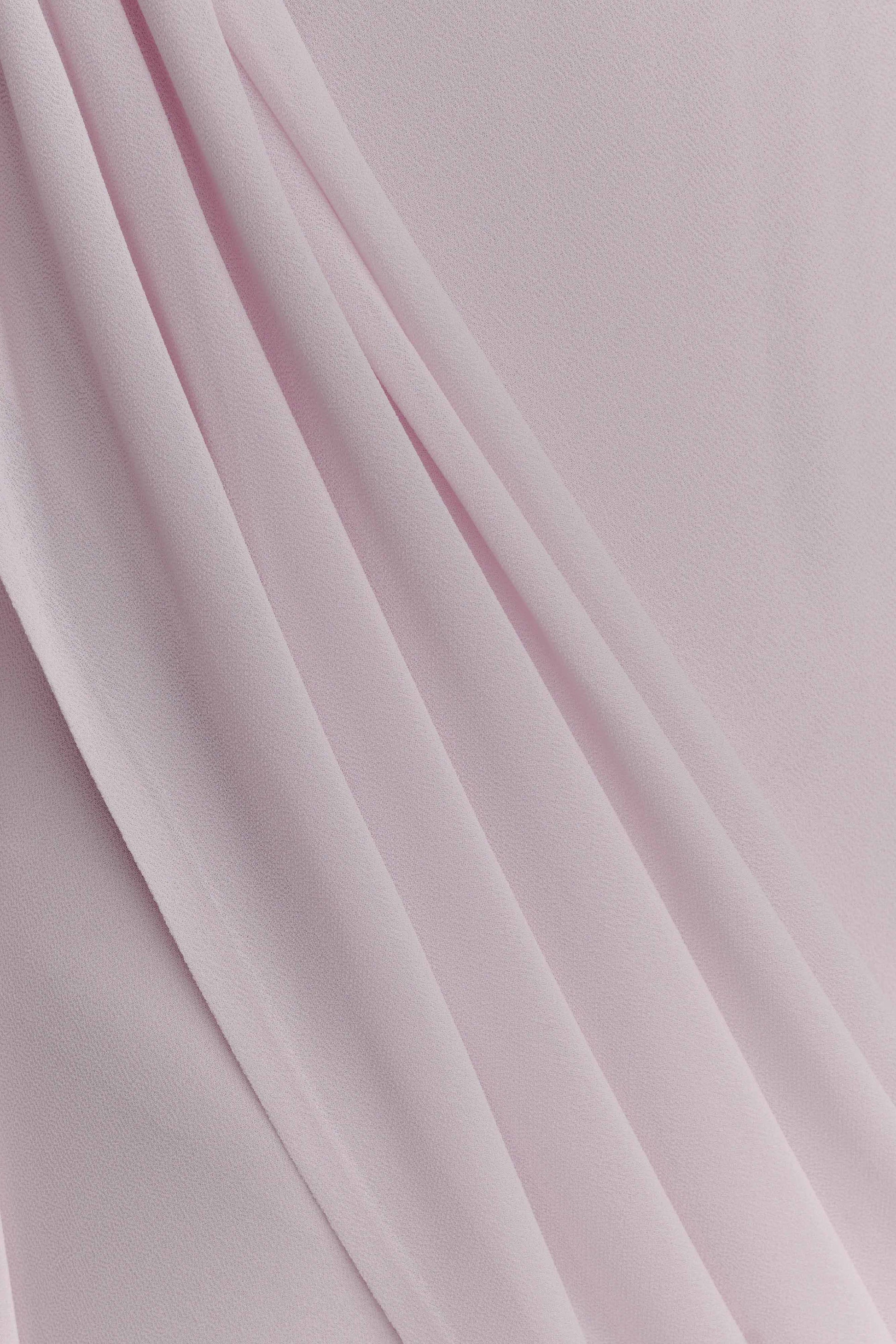 Leena Chiffon Maxi Dress - Light Lilac #6