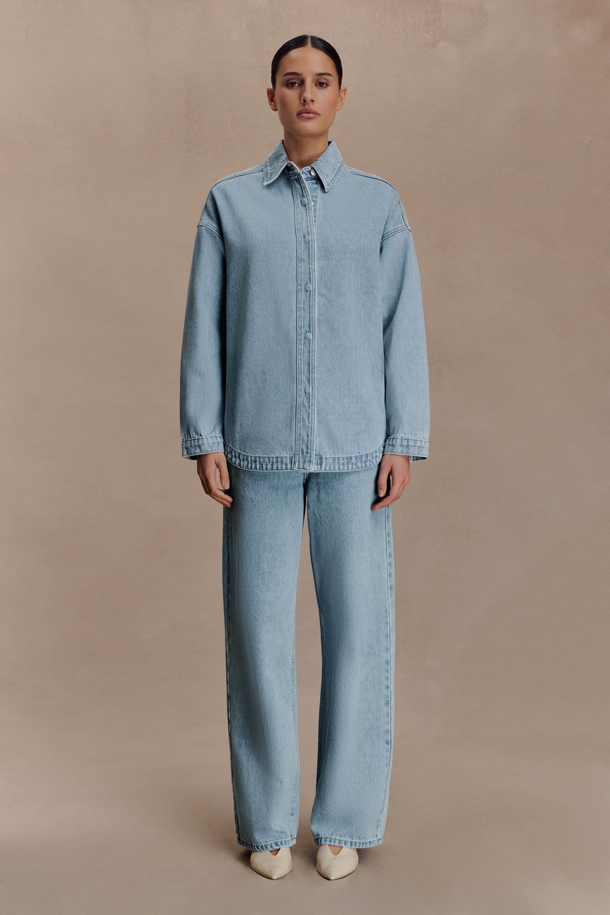 Mannon Mid Rise Denim Jeans - 80'S Blue #5