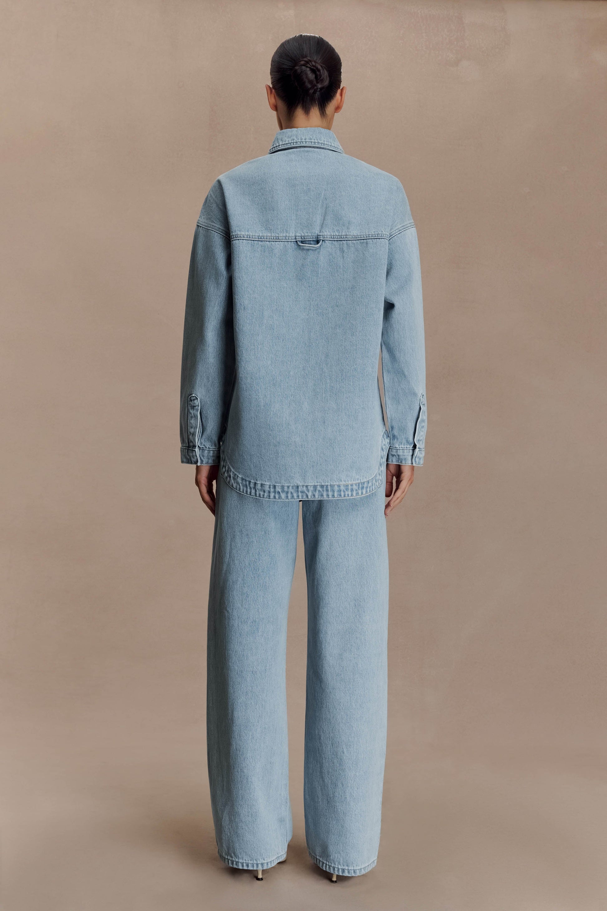 Lioda Oversized Denim Shirt - 80'S Blue #3