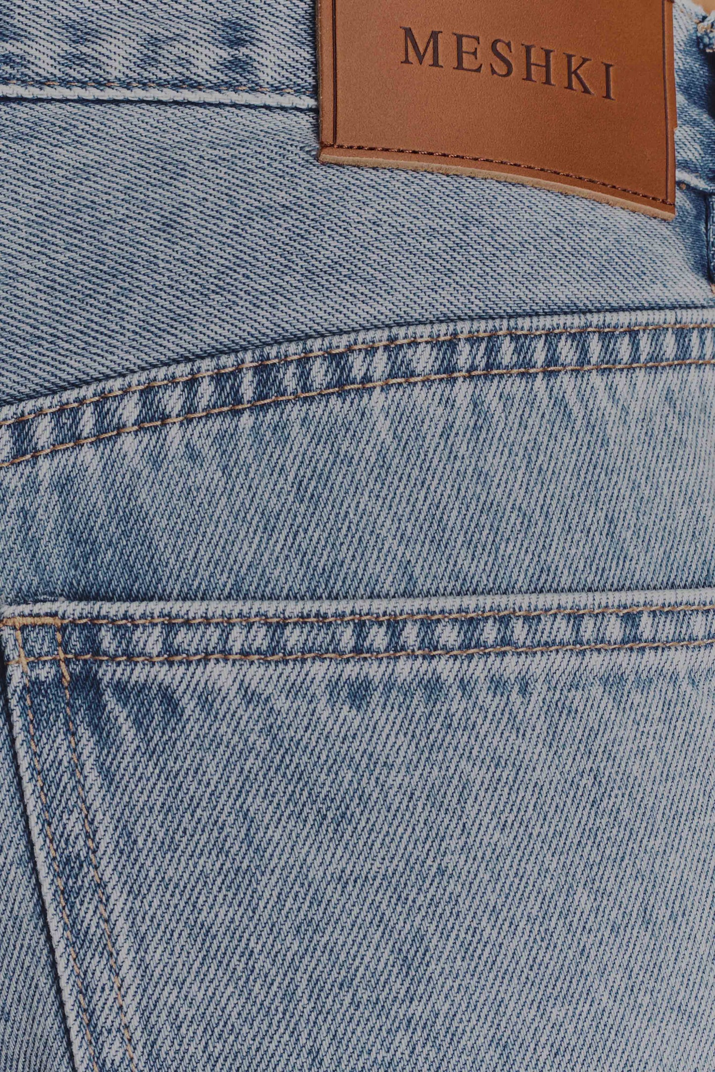 Mannon Mid Rise Denim Jeans - 80'S Blue