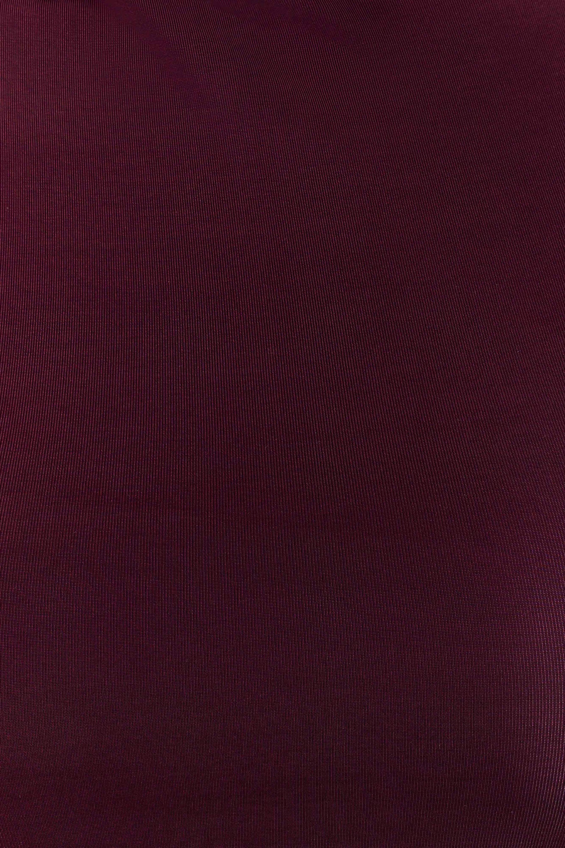 Hadleigh Sleeveless Slinky Top - Burgundy #6