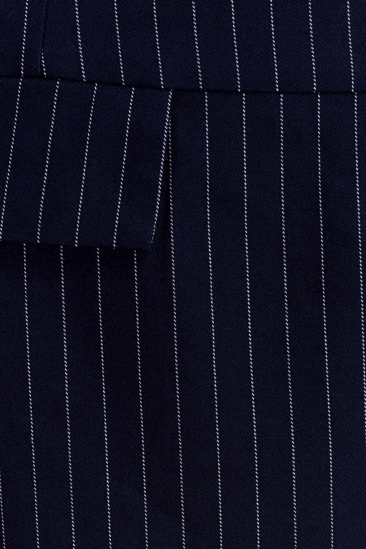 Cassie Column Maxi Skirt - Navy Pinstripe #7