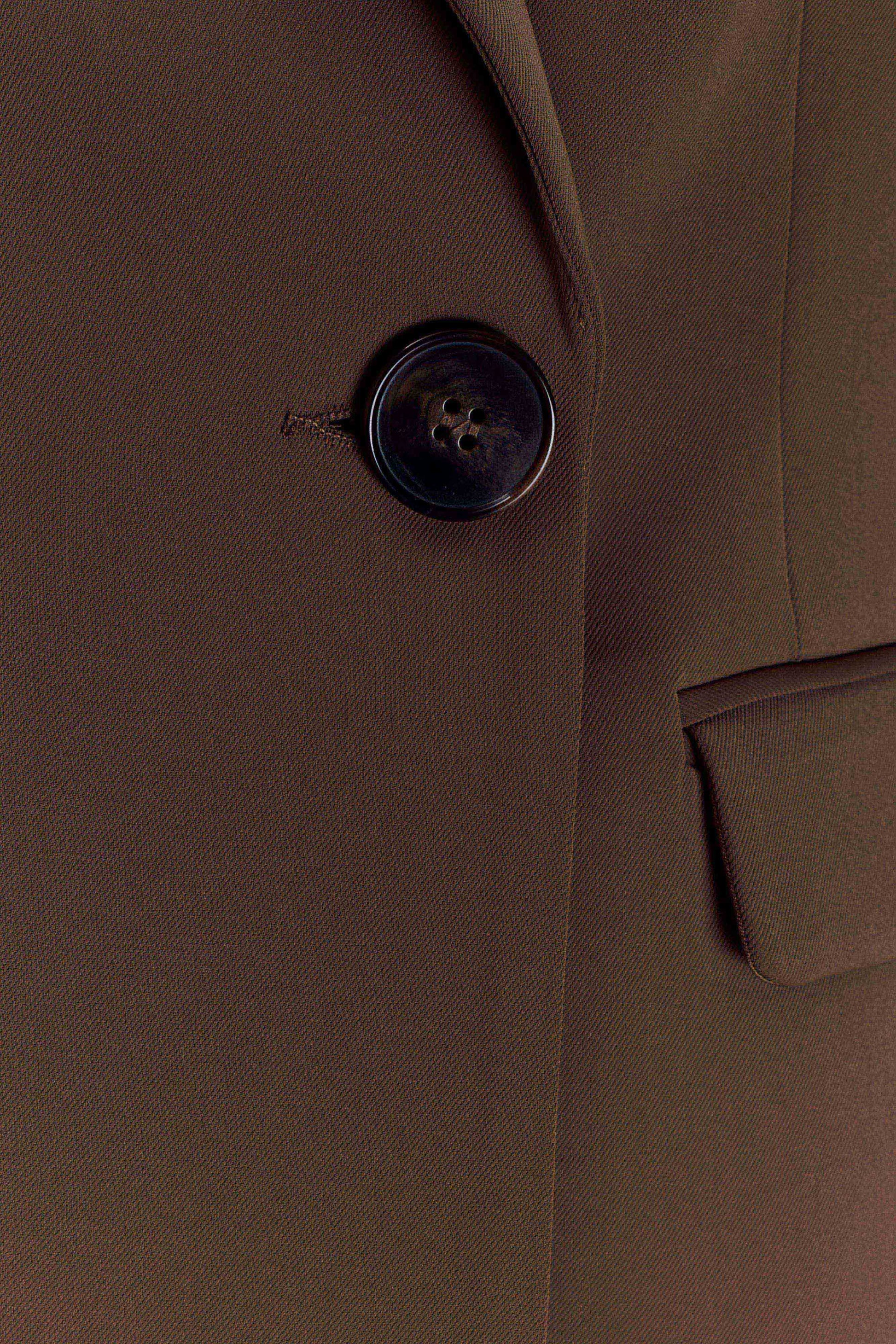 Mateo Oversized Blazer - Cacao Brown #6