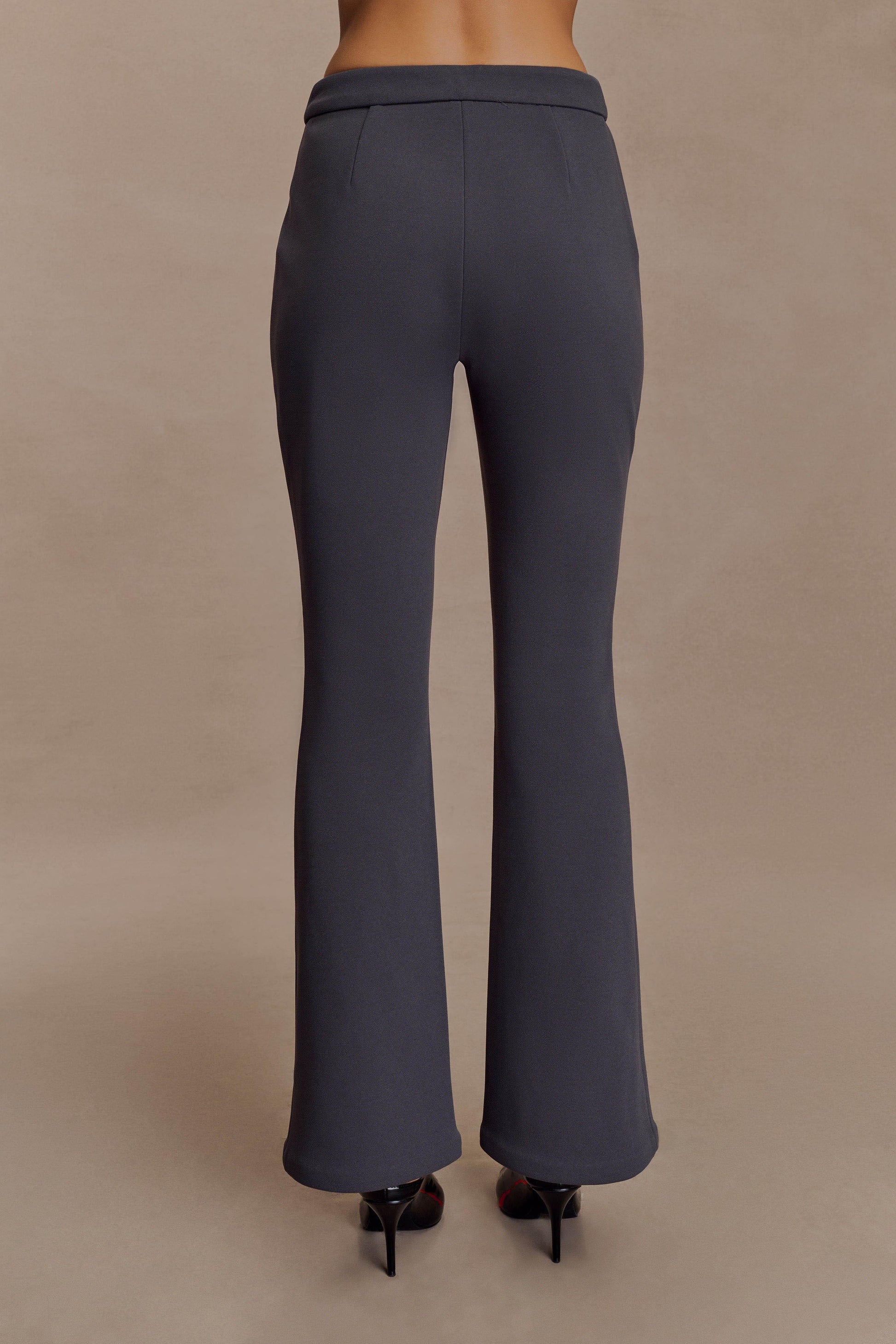 Marion Fit And Flare Pant - Charcoal Shadow #3
