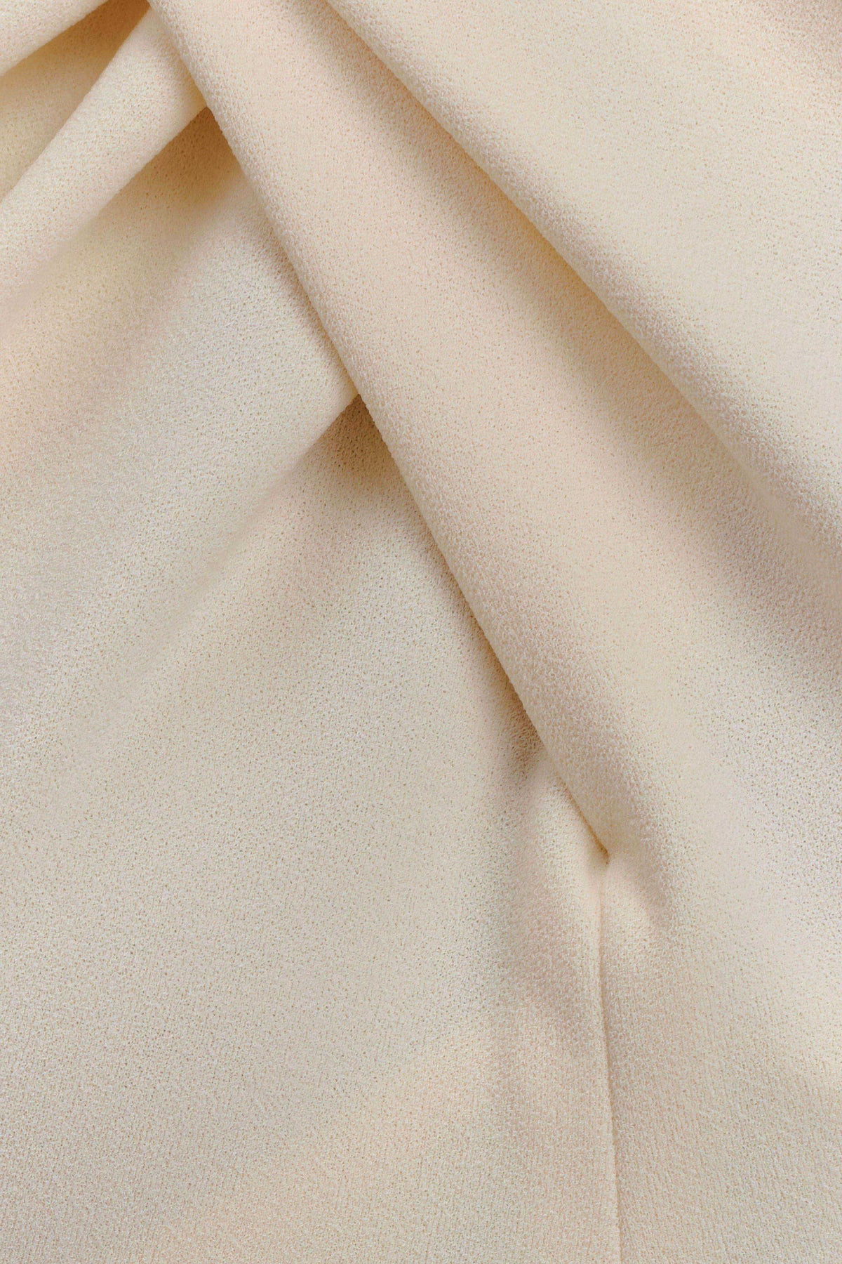 Christina Cross Over Mini Dress - Buttercream #6
