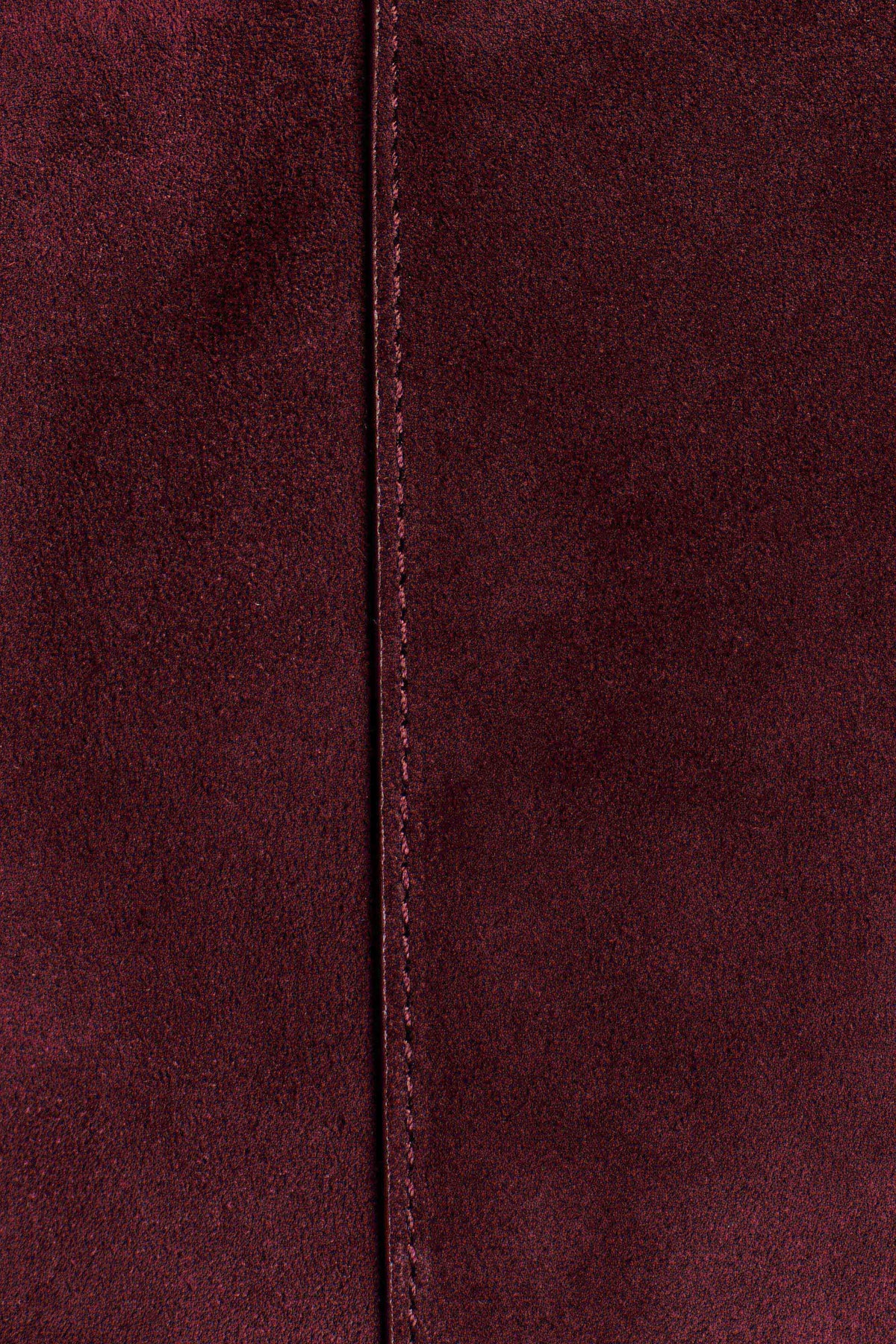 Hazel Slouchy Suede Bag - Burgundy