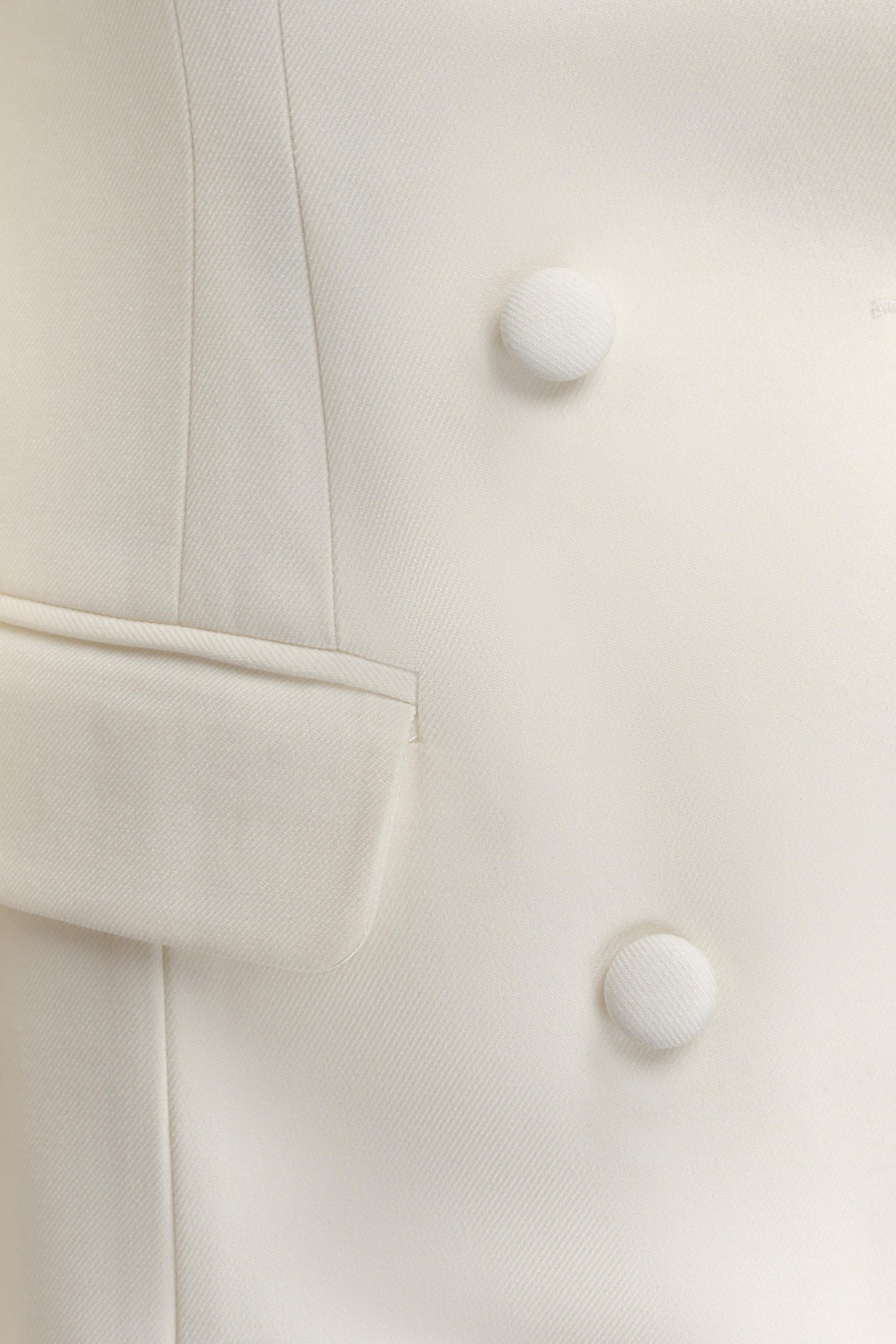 Beatrice Blazer Mini Dress - Ivory