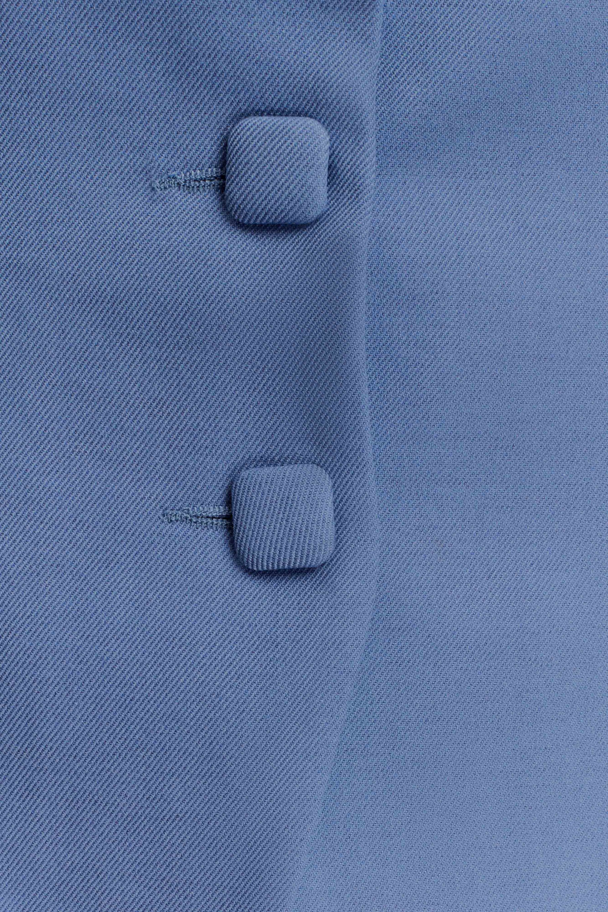Christel Suiting Fitted Blazer - Ocean Blue #6