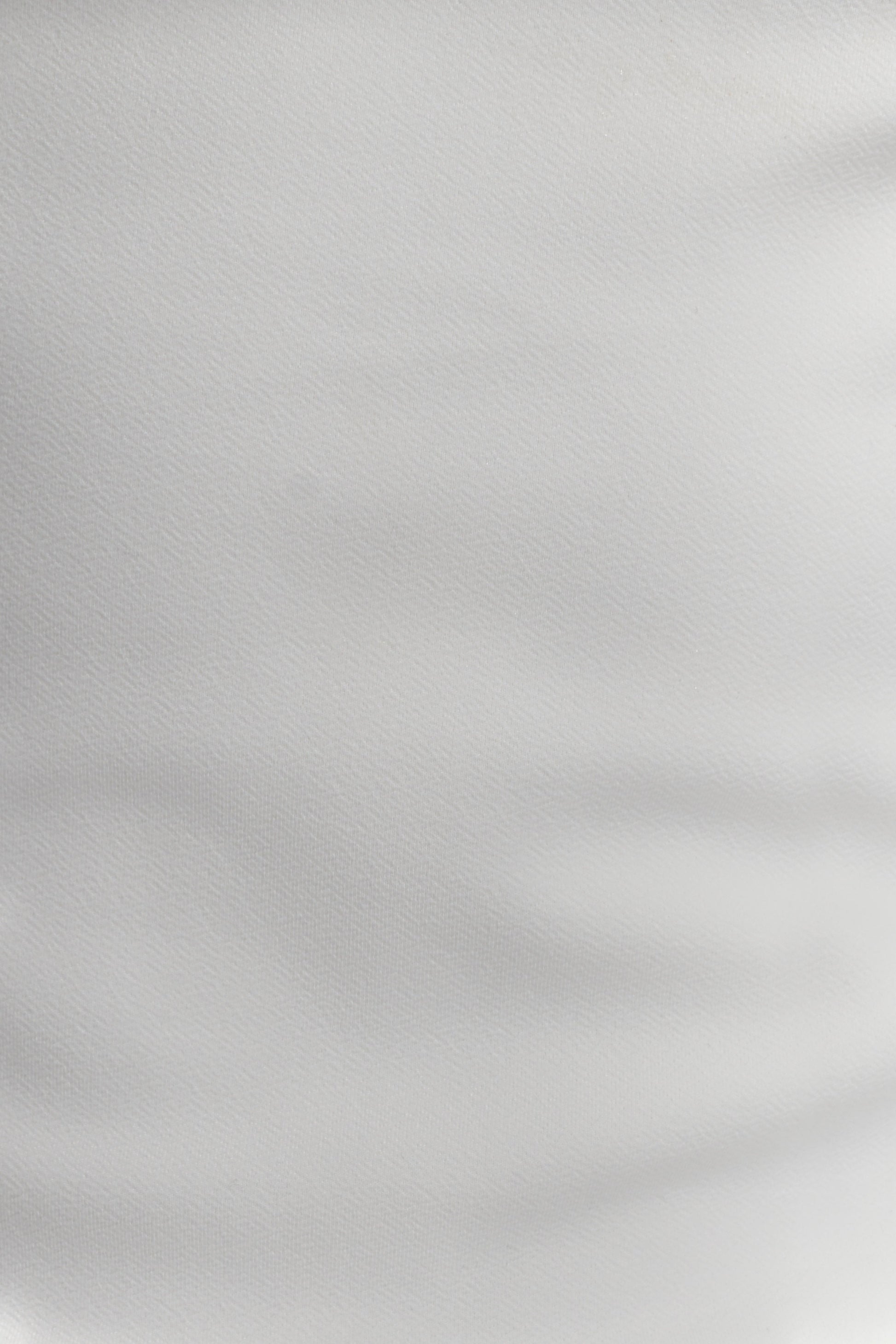 Kyra Open Back Scuba Crepe Top - White #7