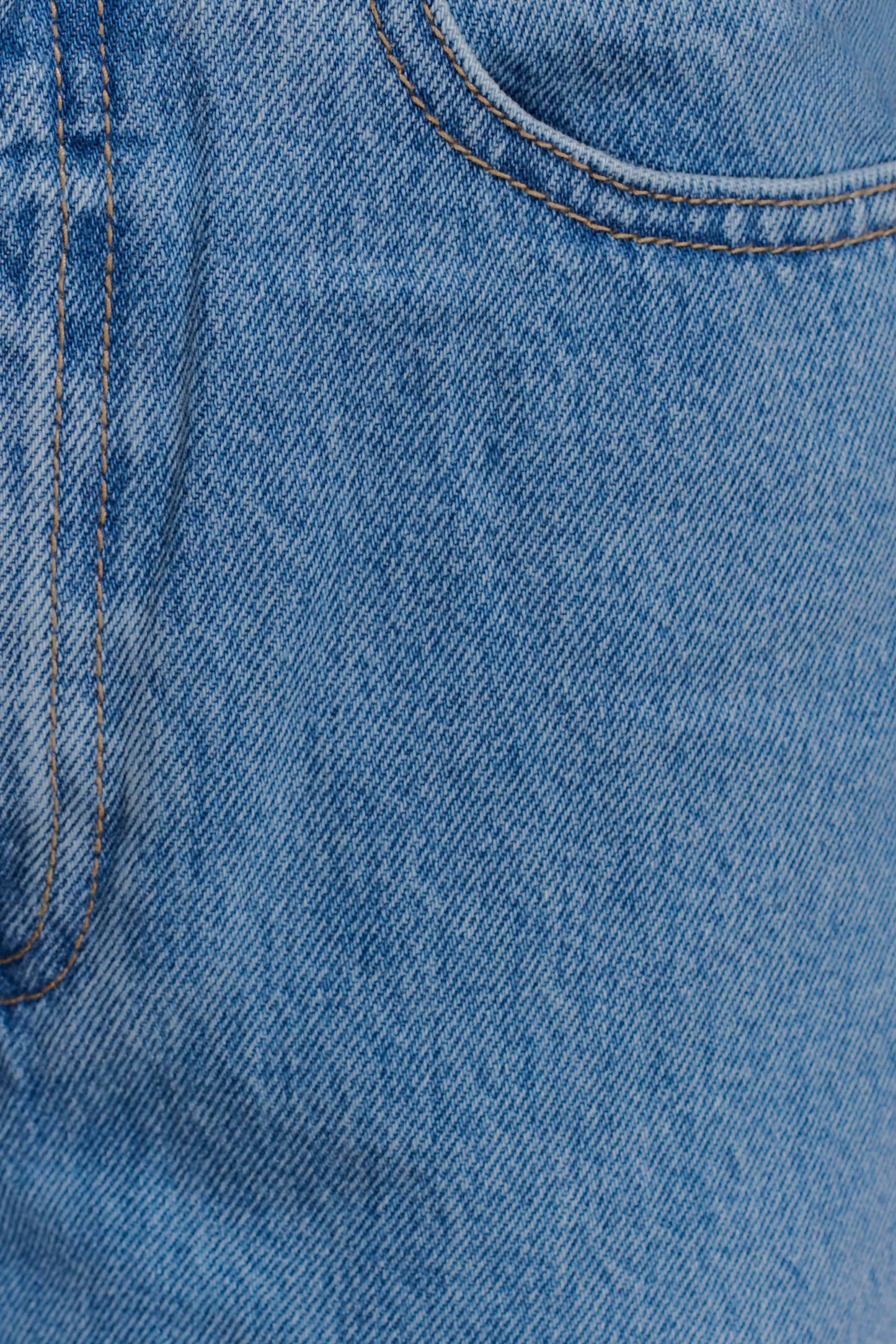 Caitlin Mid Rise Denim Jeans - Classic Blue