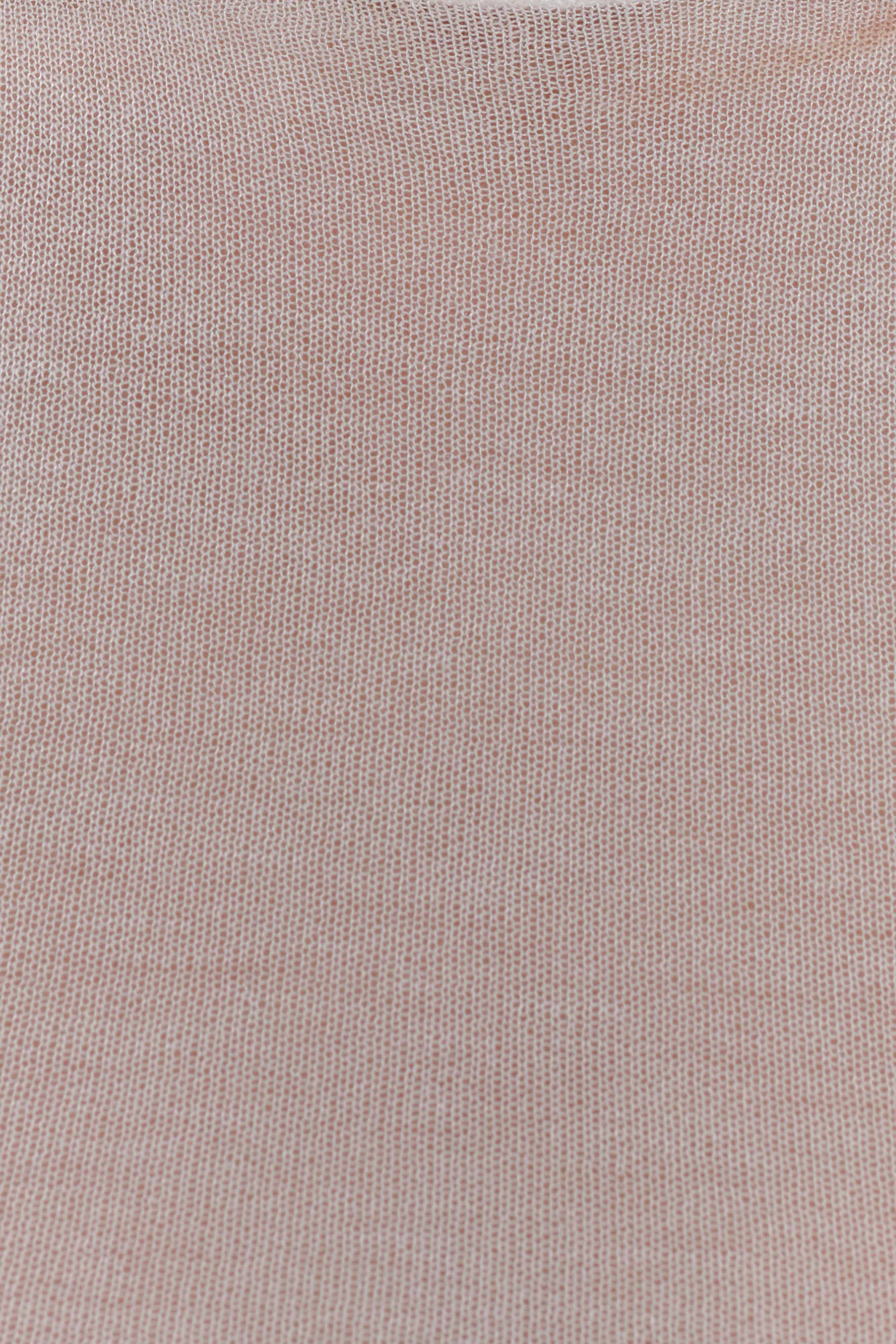 Dollie Sheer Knit Tank Top - Ivory #7