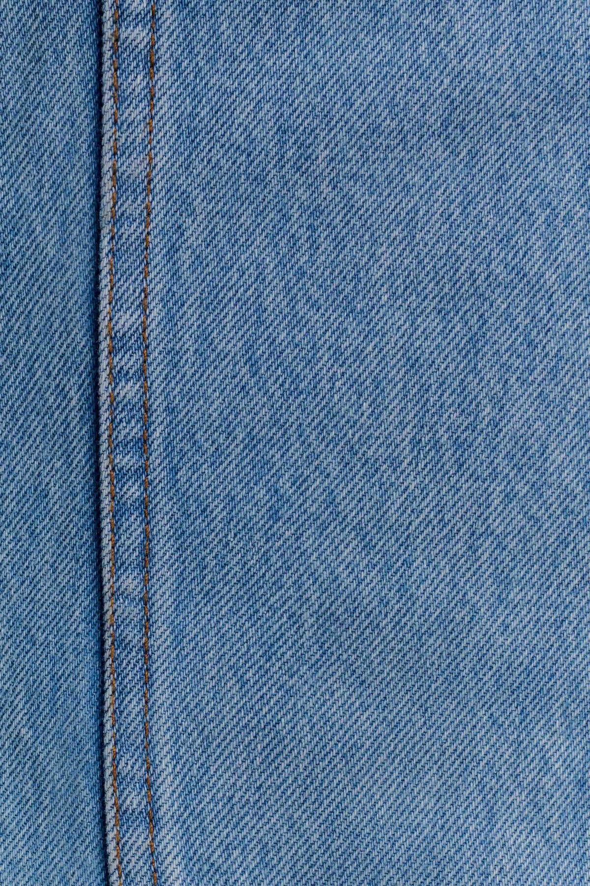 Meadow Denim Corset Halter Top - Classic Blue #8