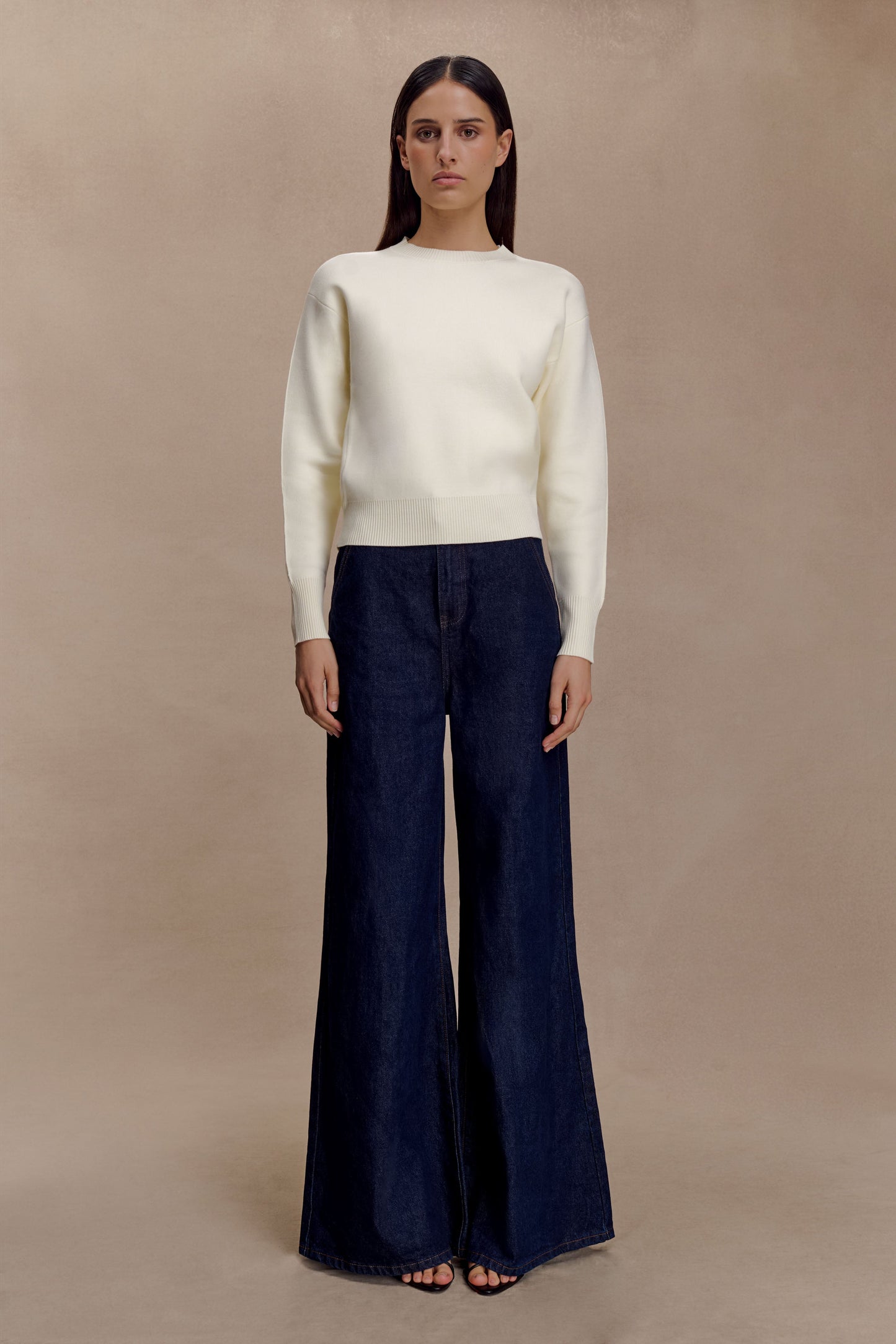 Braxton Cozy Knit Top - Ivory